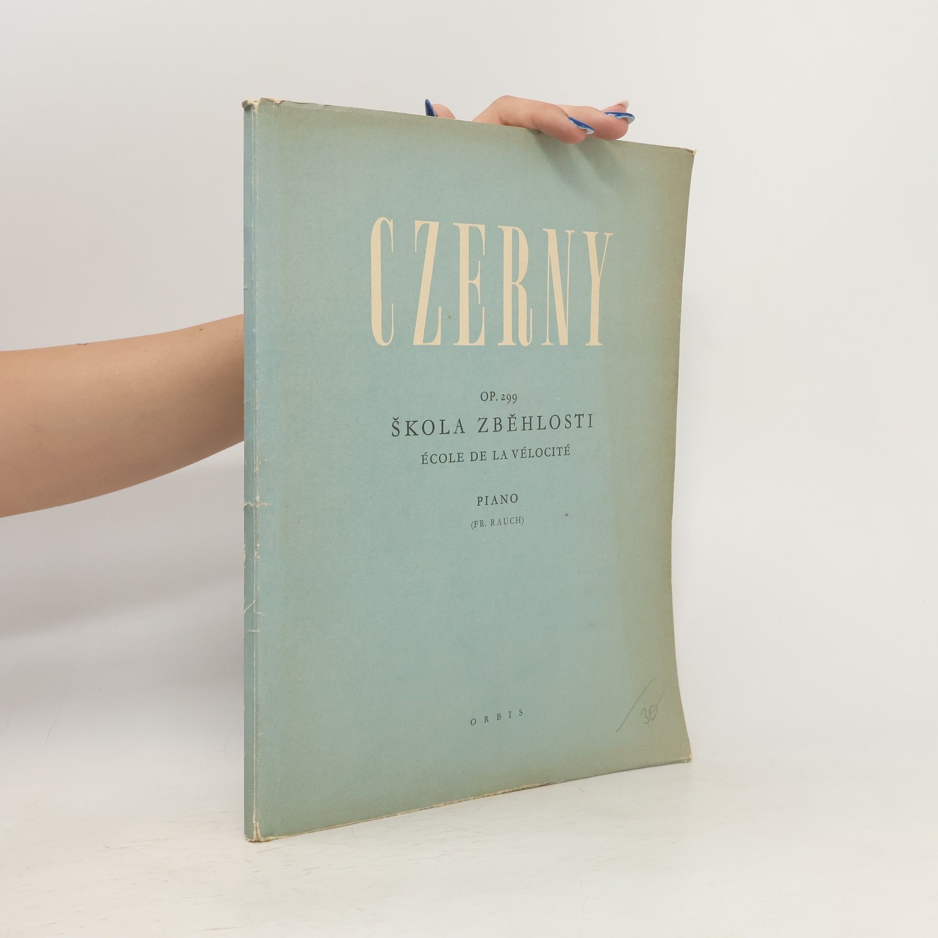 Carl Czerny Škola zběhlosti. Op. 299