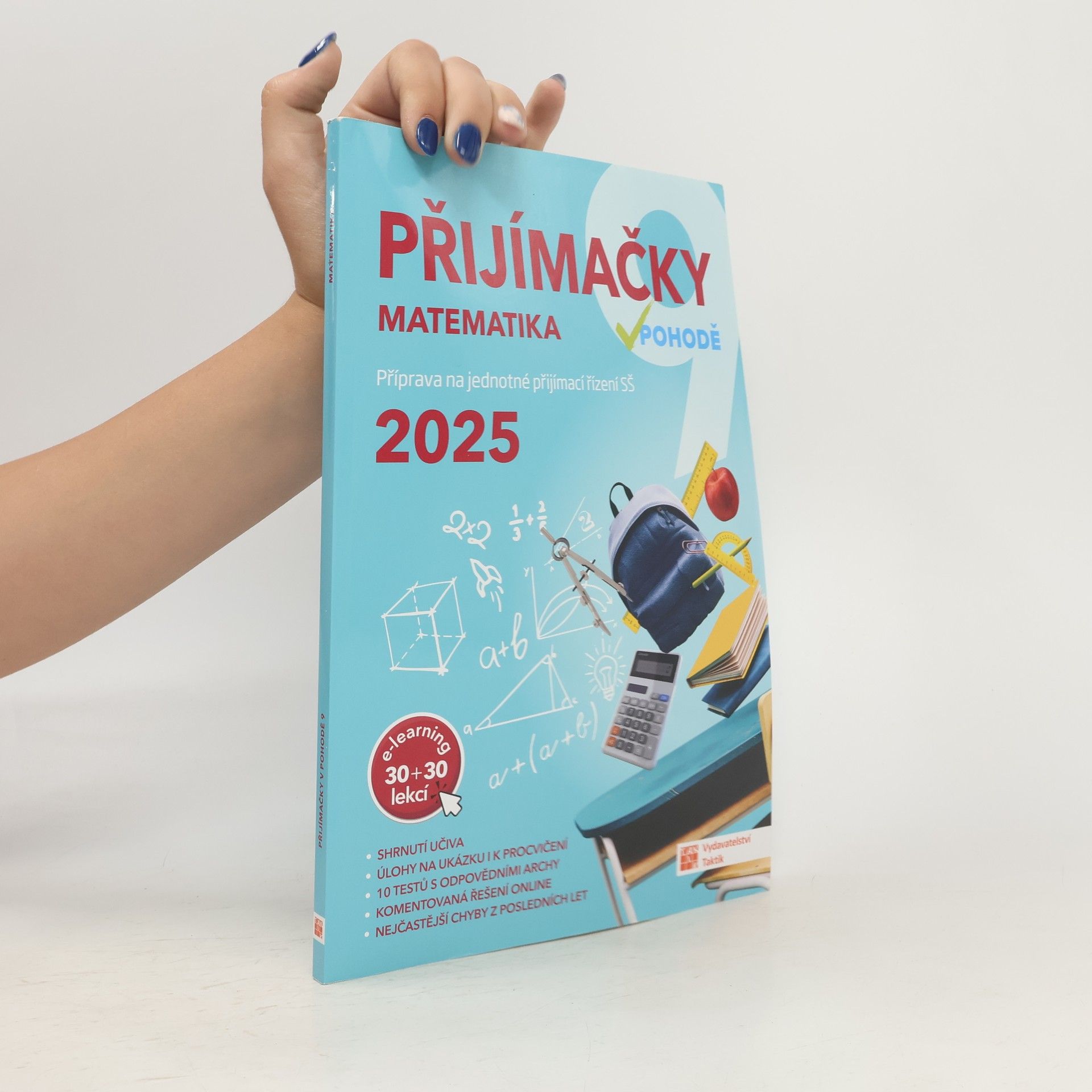 TAKTIK Přijímačky 9 Matematika + E-learning 2025