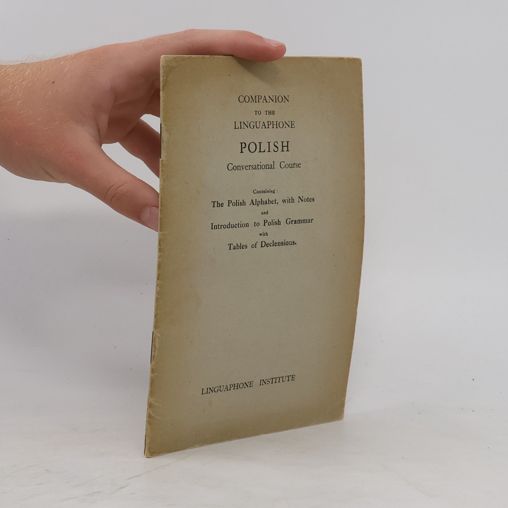Collectif d'auteurs Companion to the Linguaphone Polish Conversational Course