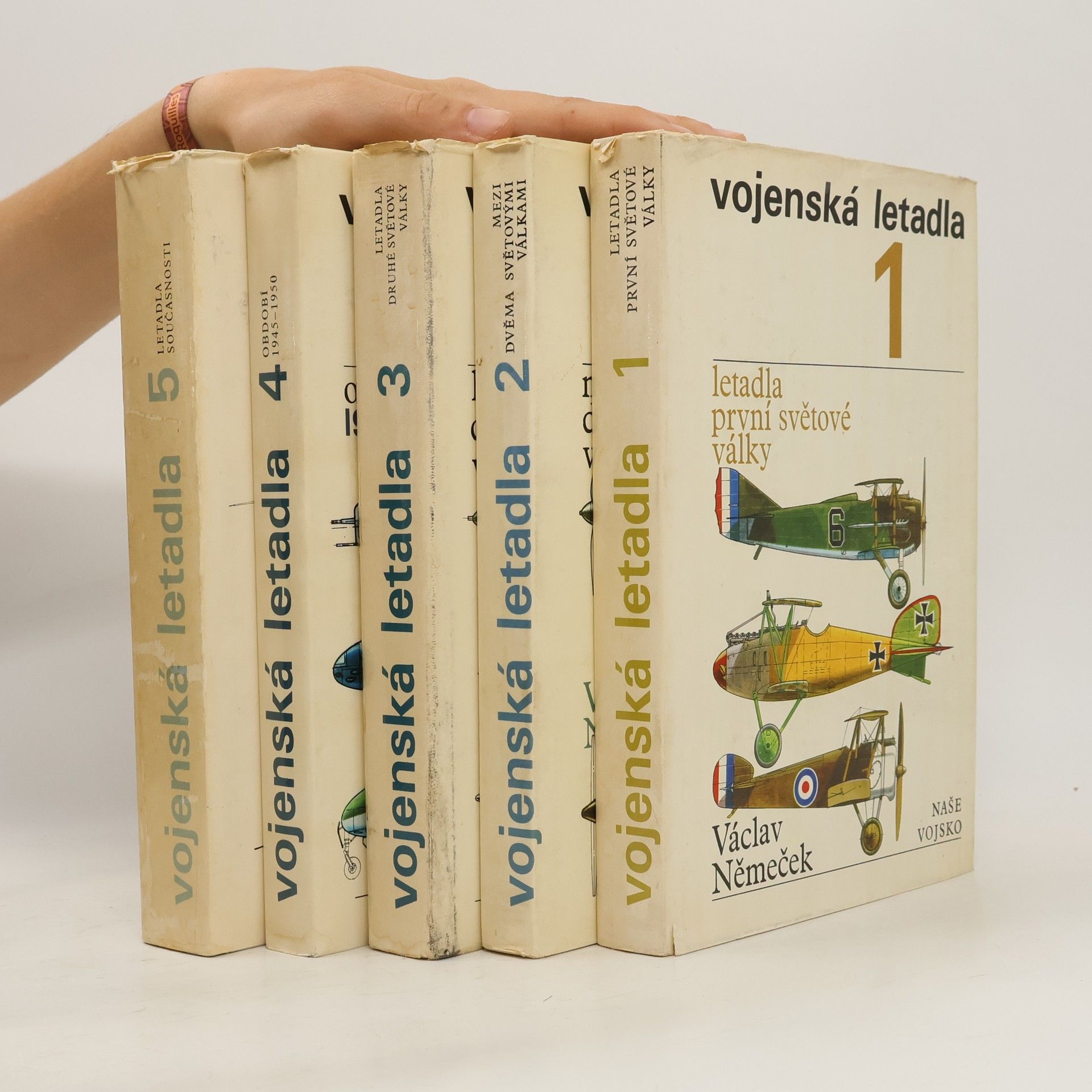 Václav Němeček Vojenská letadla 1.-5. díl