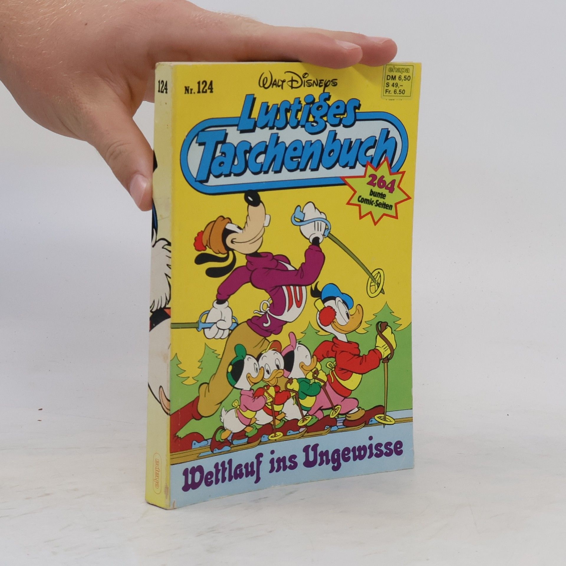 Walt Disney Lustiges Taschenbuch Nr.124. Wettlauf ins Ungewisse