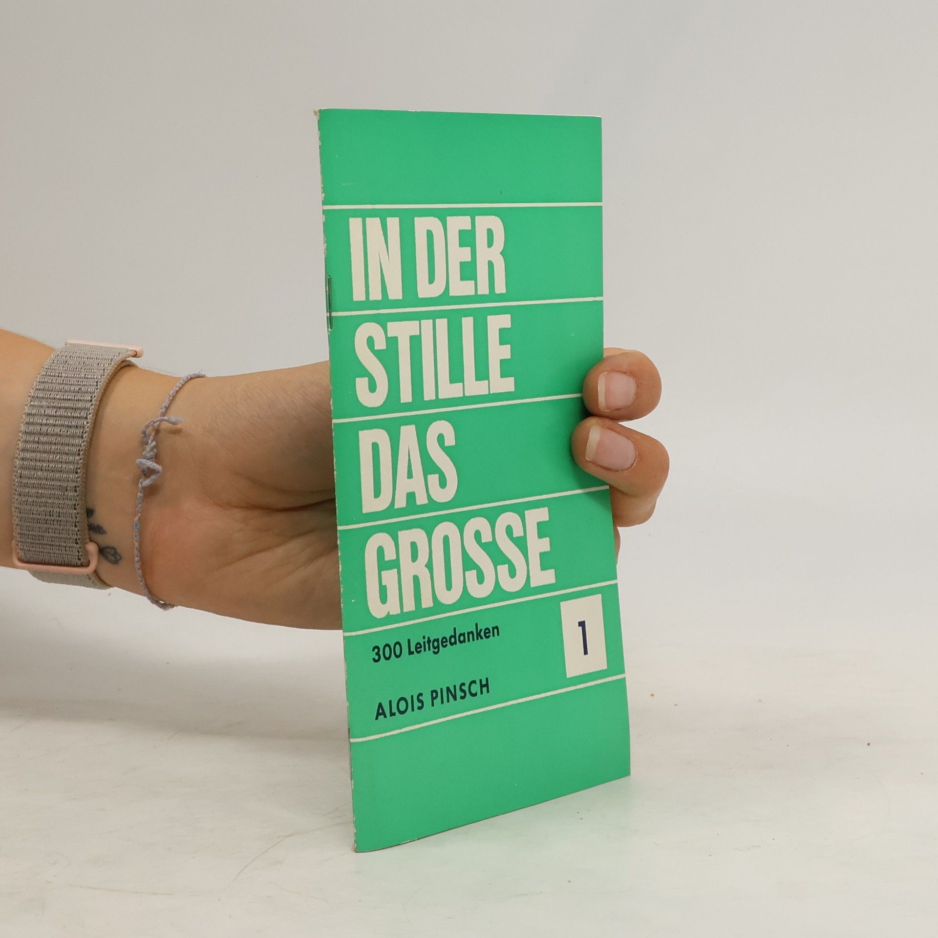 Alois Pinsch In der Stille das grosse 1