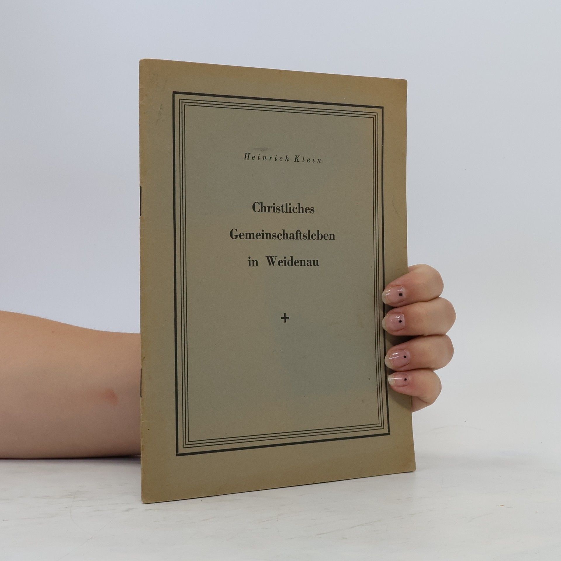 Heinrich Klein Christliches Gemeinschaftsleben in Weidenau