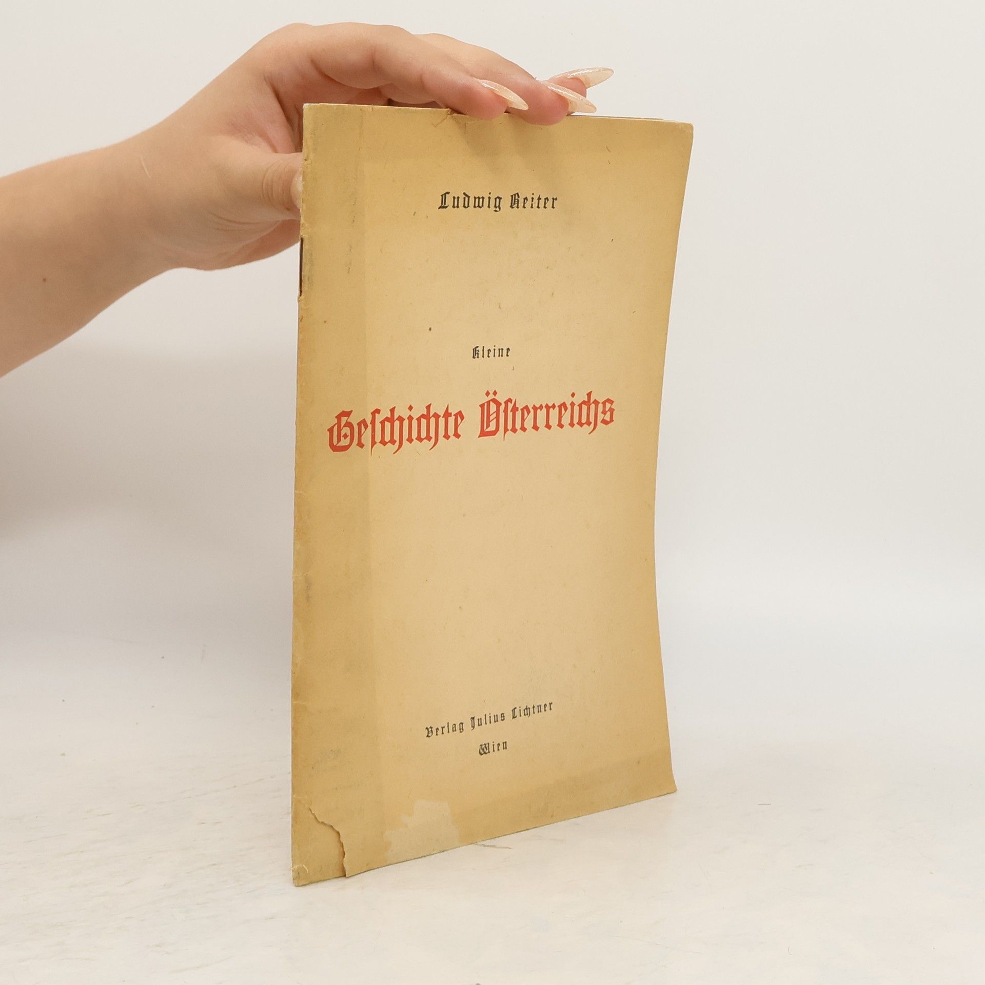 Ludwig Reiter Kleine Geschichte Österreichs