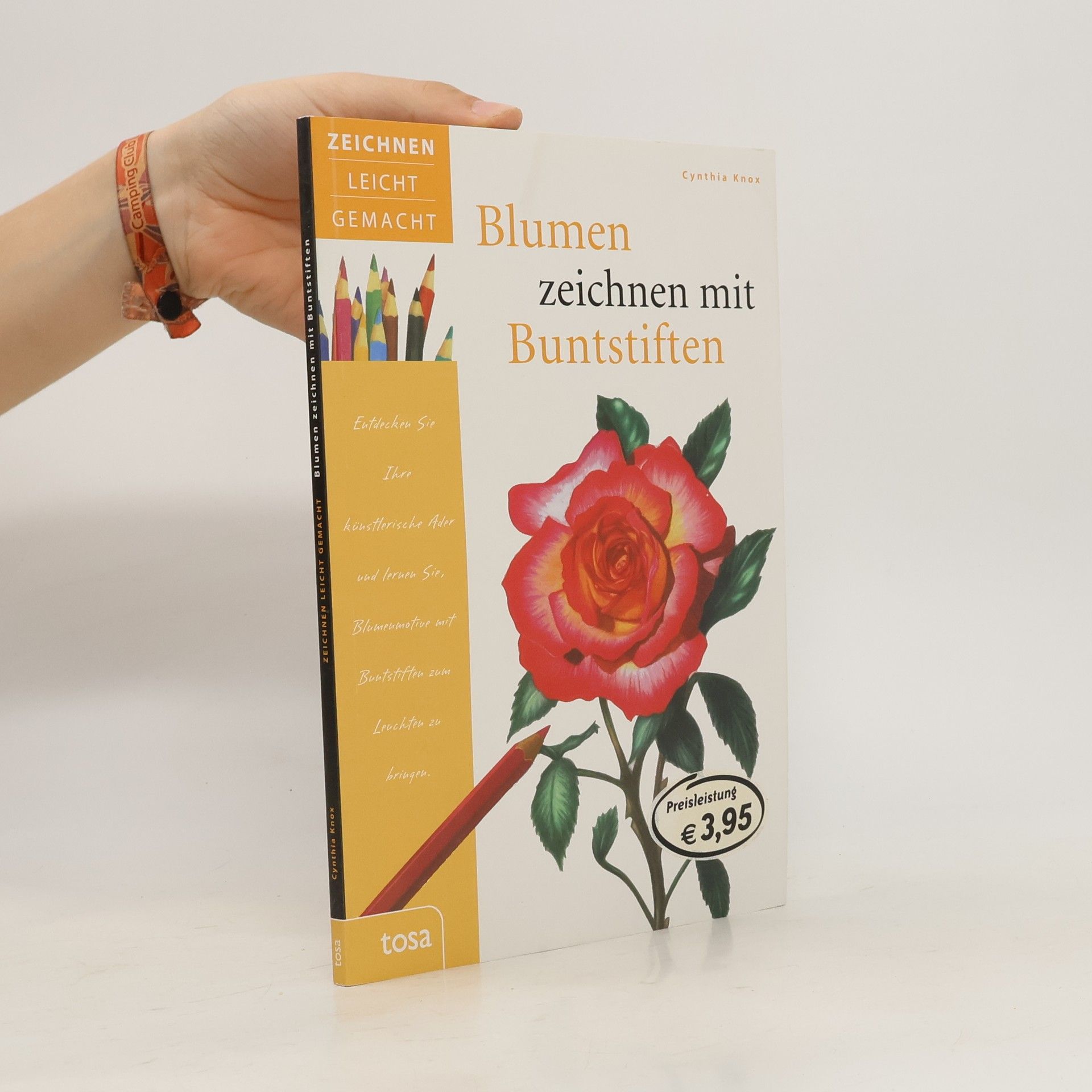 Cynthia Knox Blumen zeichnen mit Buntstiften