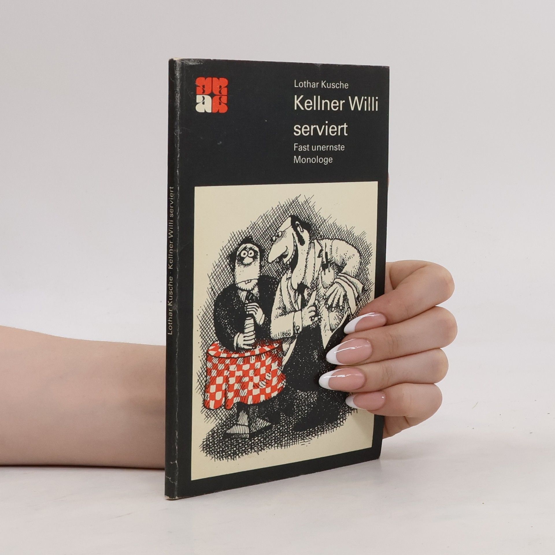 Lothar Kusche Kellner Willi serviert