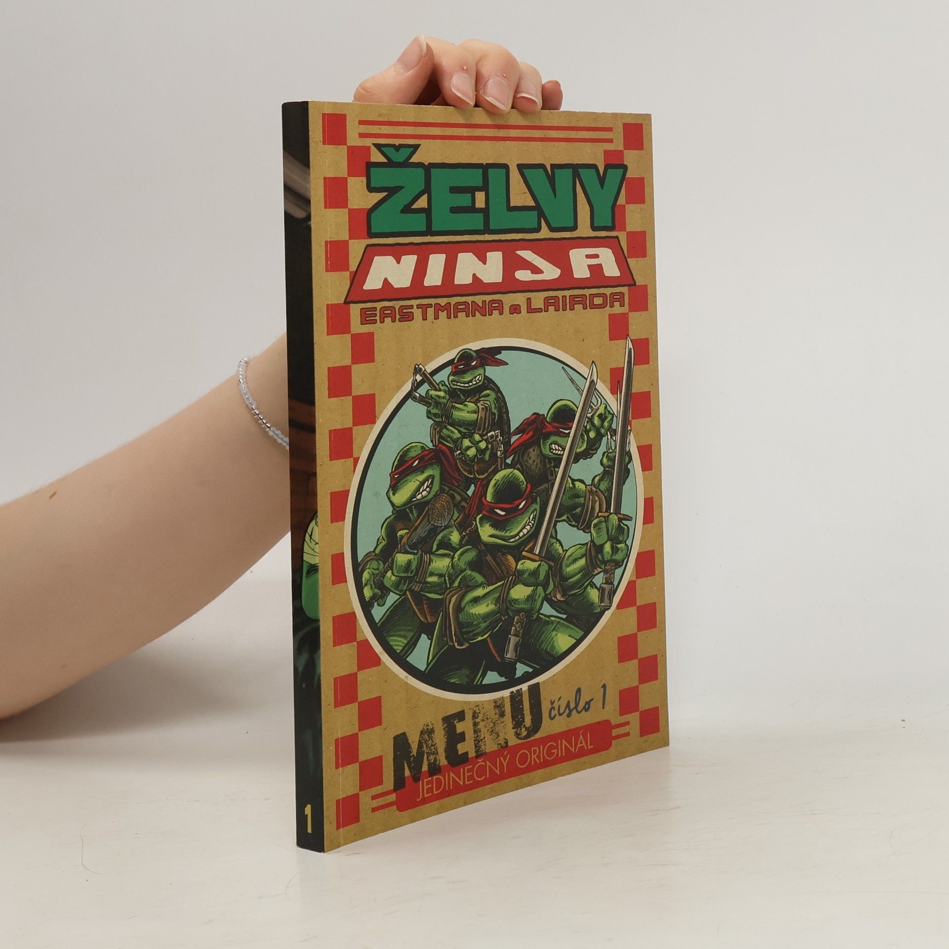 Kevin B. Eastman Želvy Ninja. Menu číslo 1