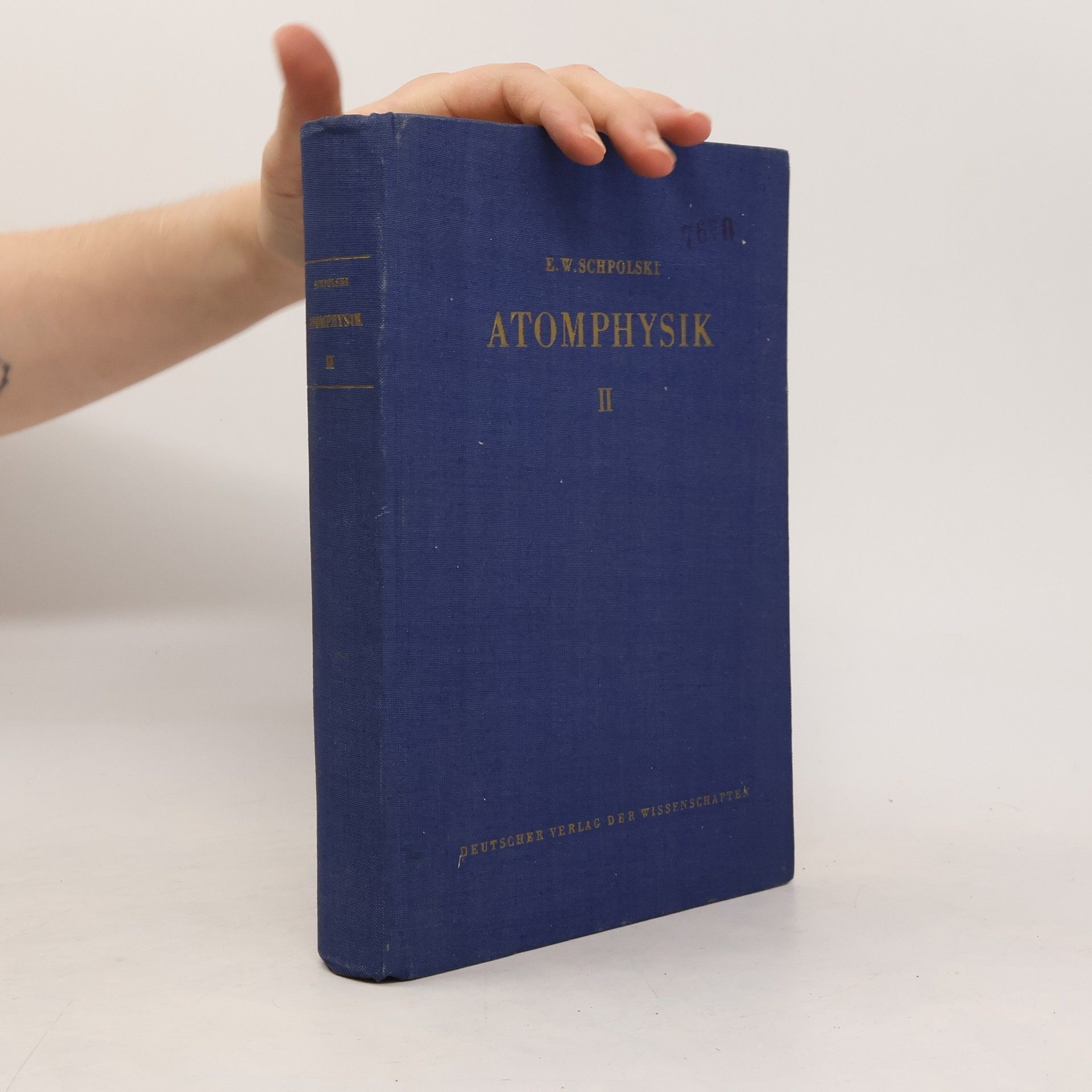 E. W. Schpolski Atomphysik II