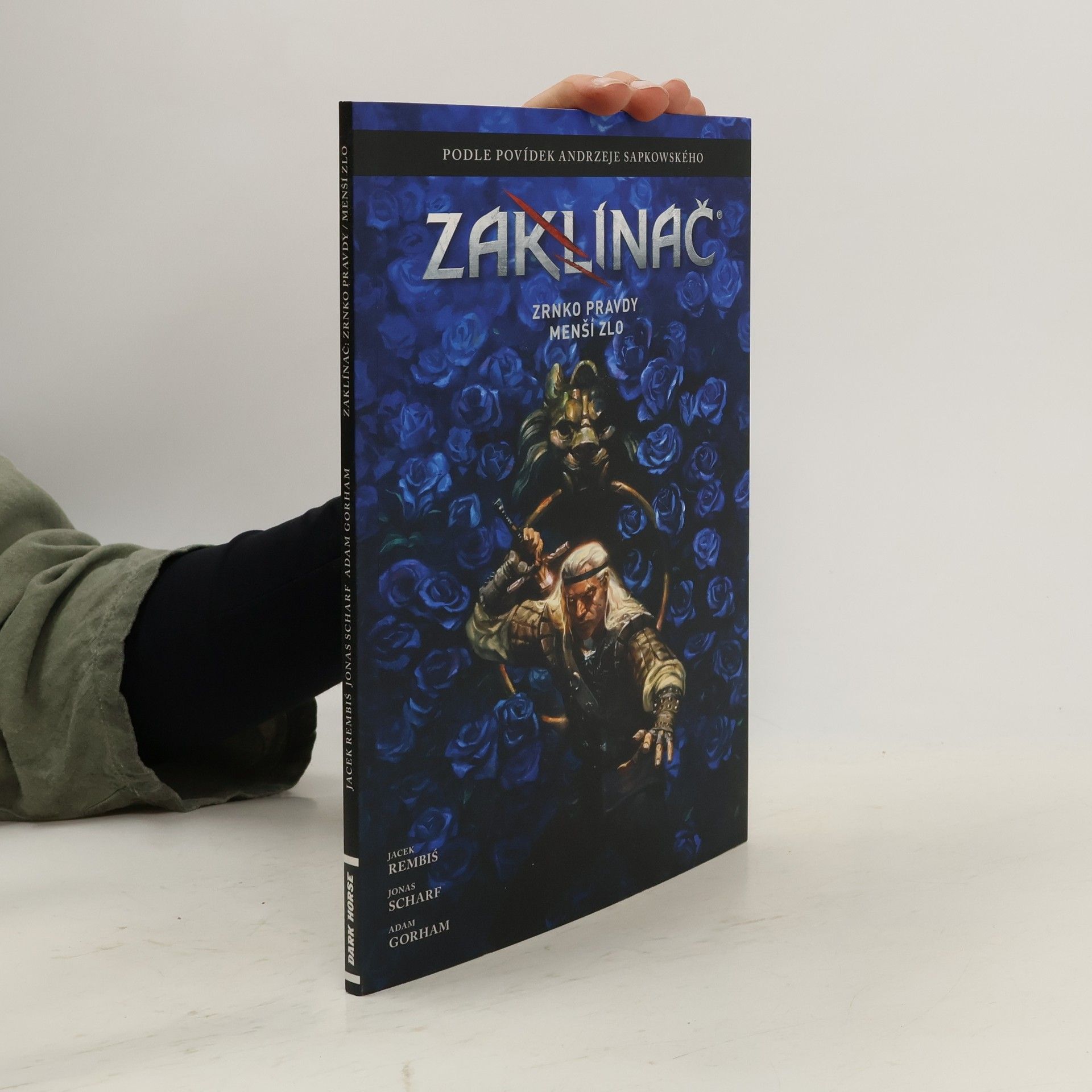 Jacek Rembiś Zaklínač: Zrnko pravdy / Menší zlo (modrá obálka)