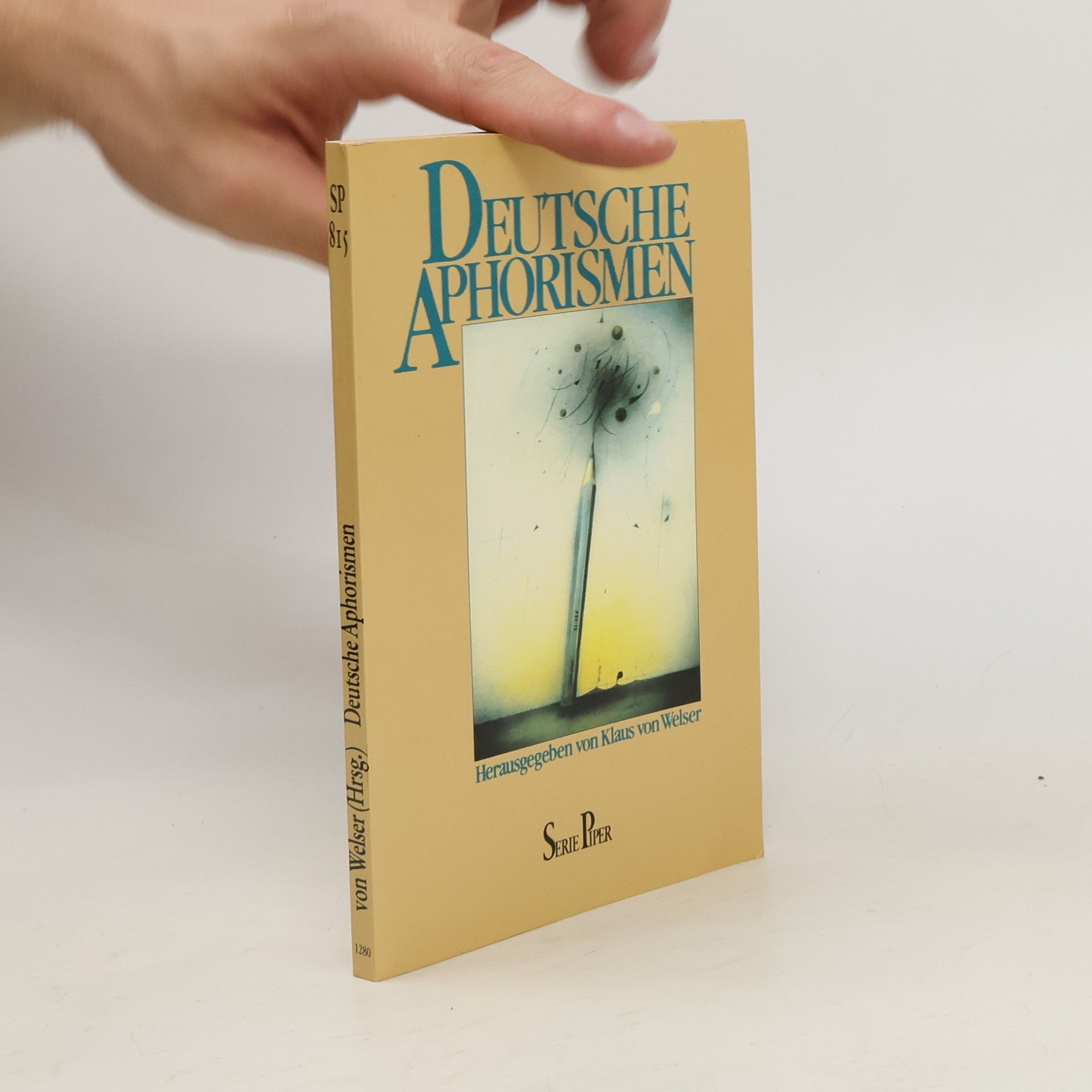 Klaus von Welser Deutsche Aphorismen