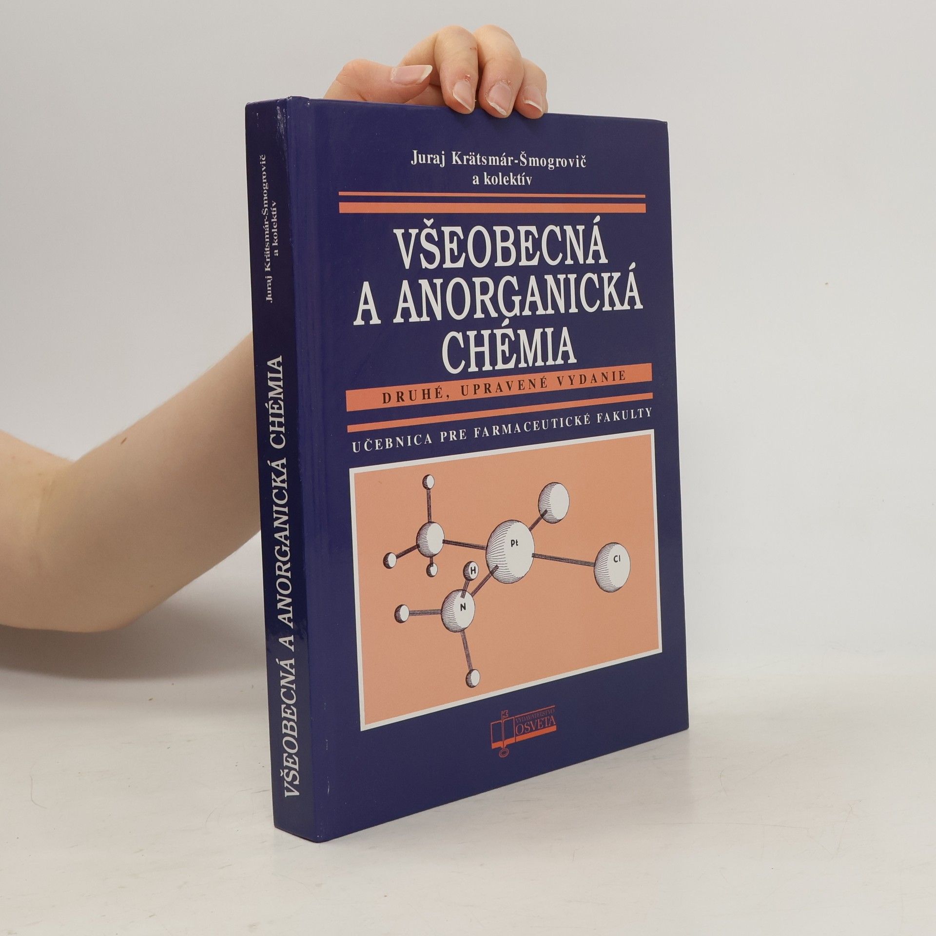 Juraj Krätsmár Šmogrovič Všeobecná a anorganická chémia