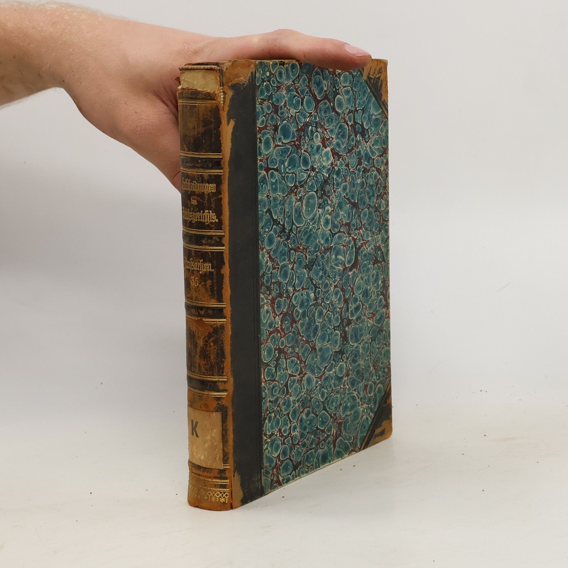 Autorenkollektiv Entscheidungen des Reichsgerichts Band 35