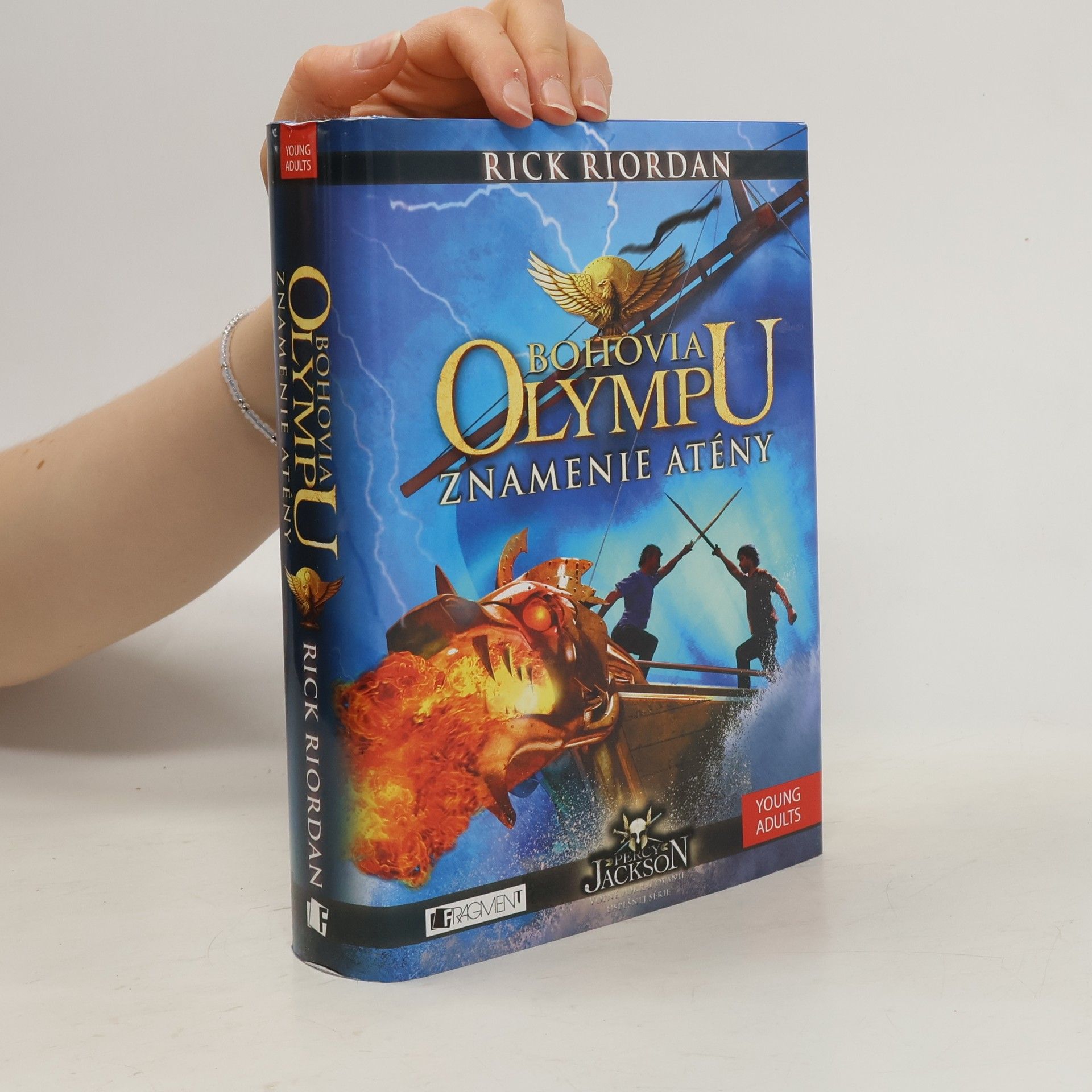 Rick Riordan Bohovia Olympu – Znamenie Atény