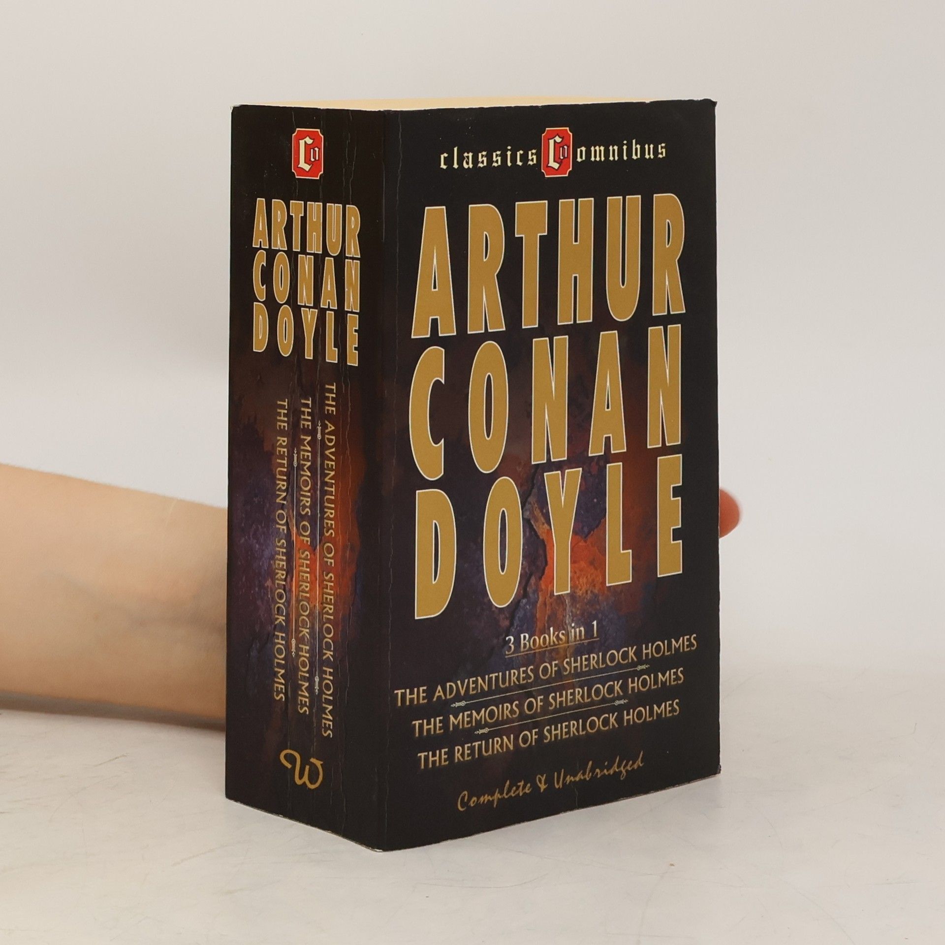 Arthur Conan Doyle The Adventure of Sherlock Holmes, The Memoirs of Sherlock Holmes, The Return of Sherlock Holmes (3 knihy v 1 svazku)