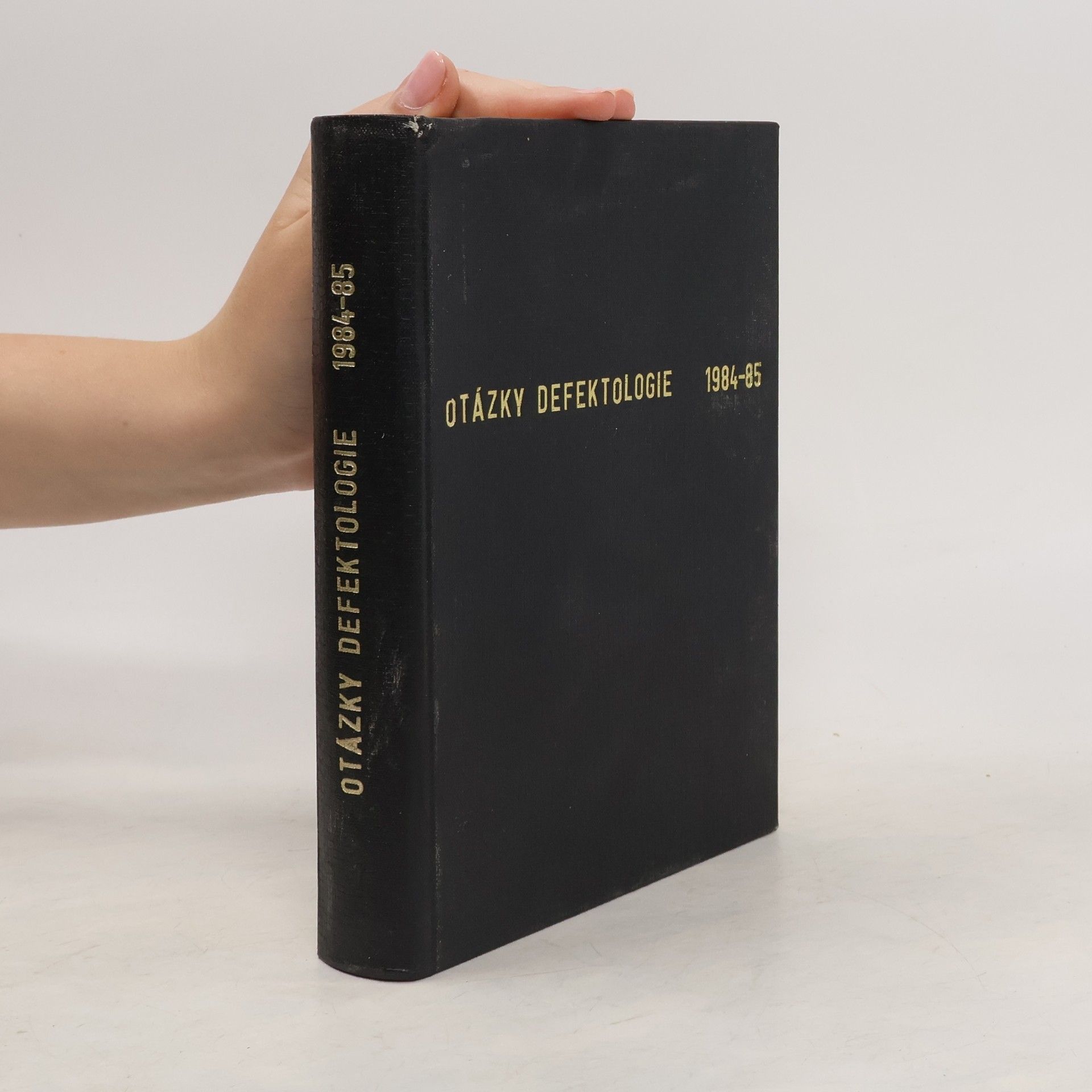 Collectif d'auteurs Otázky defektologie 1984 - 1985