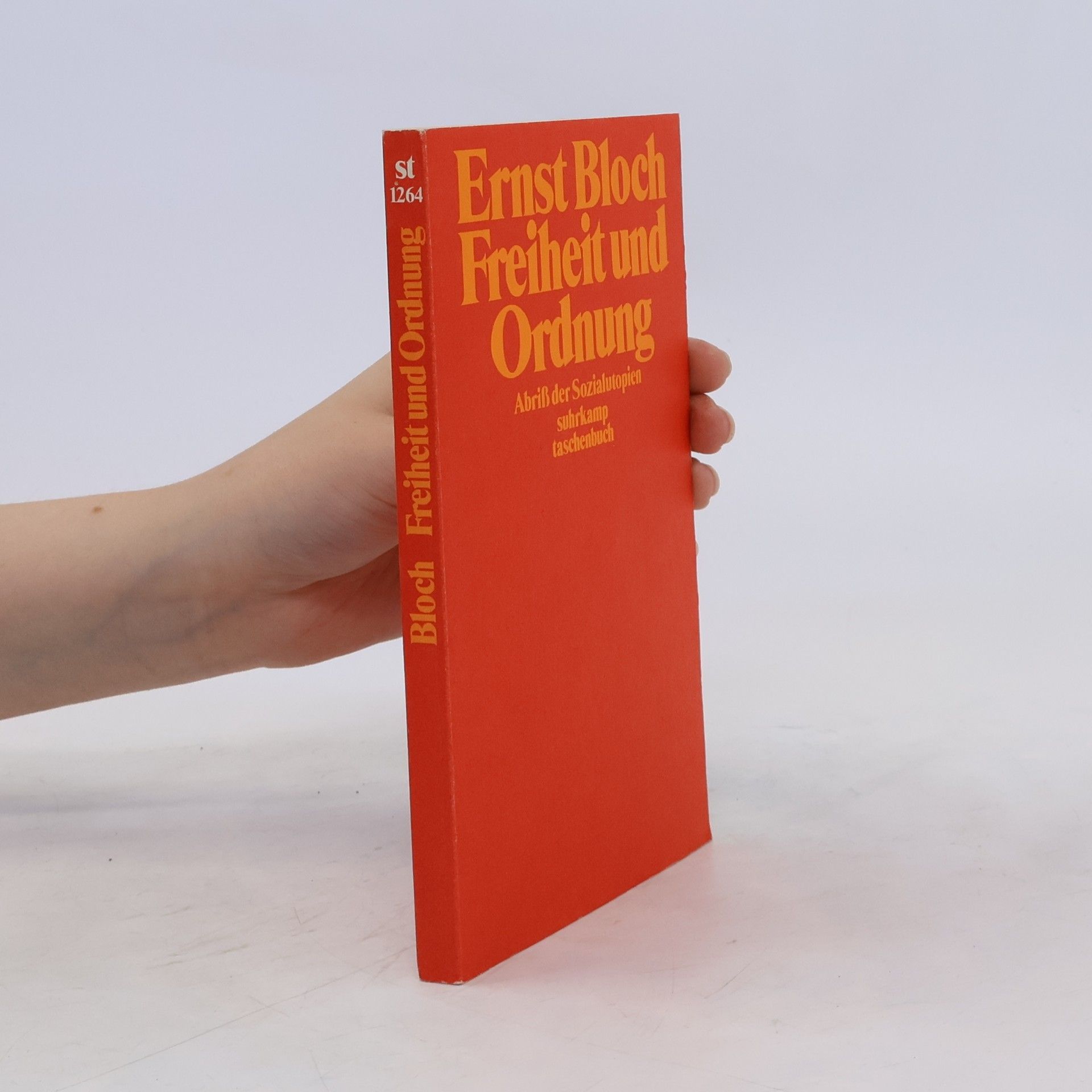 Ernst Bloch Freiheit und Ordnung