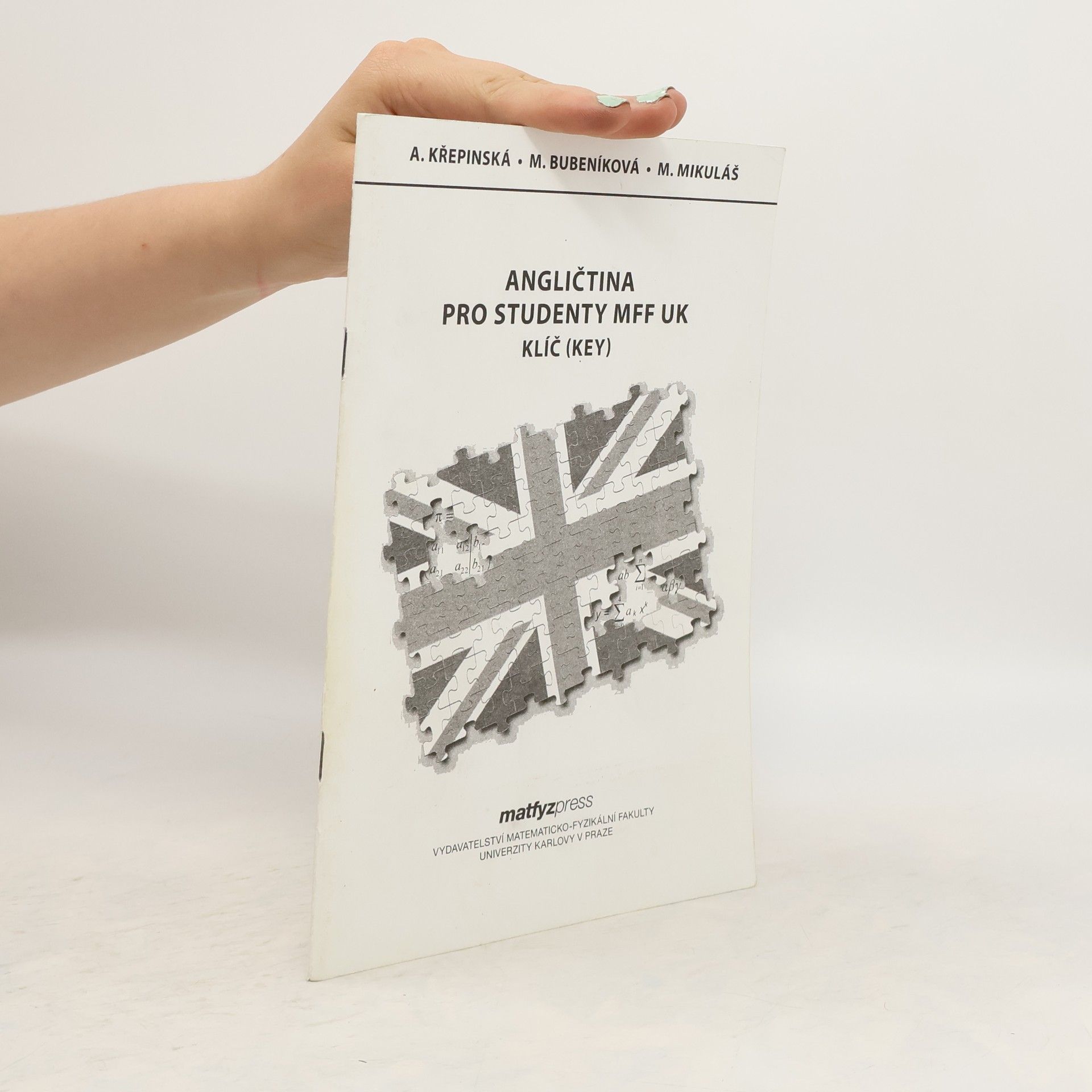 Alexandra Křepinská Angličtina pro studenty MFF UK