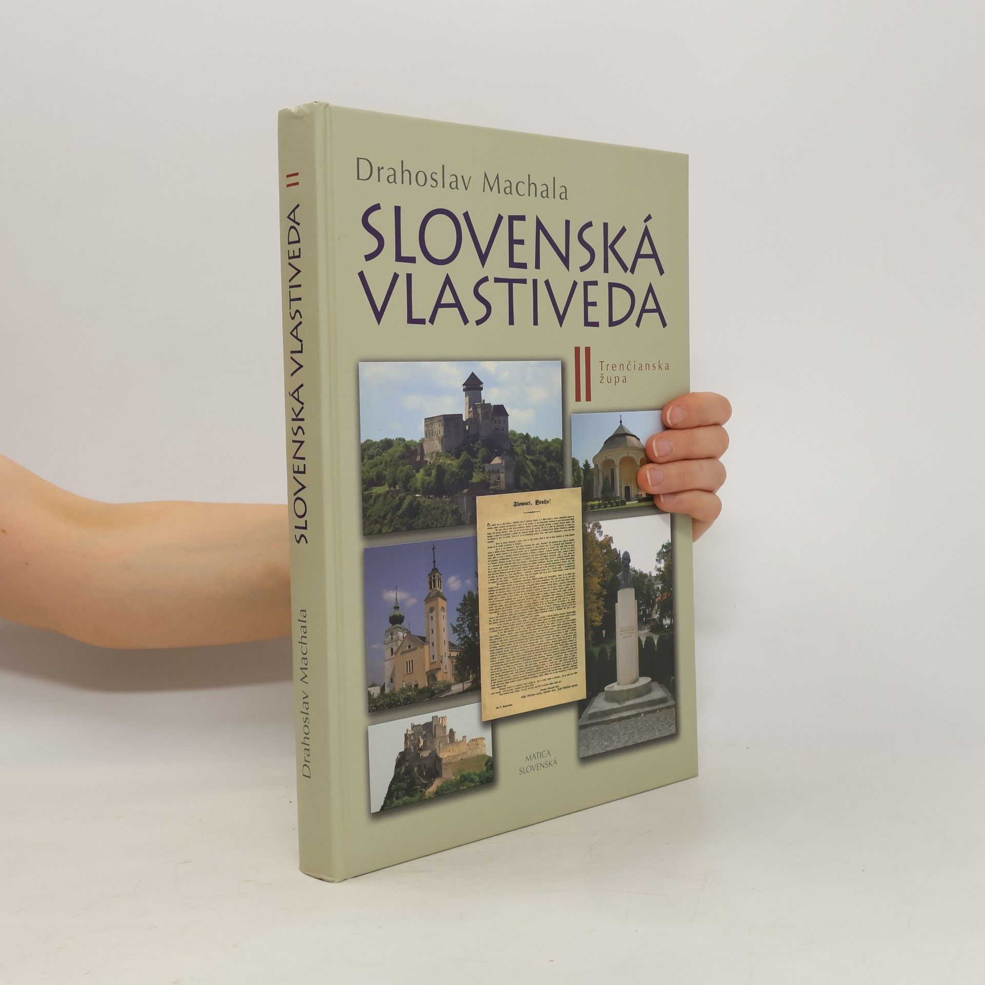 Machala Drahoslav Slovenská vlastiveda II