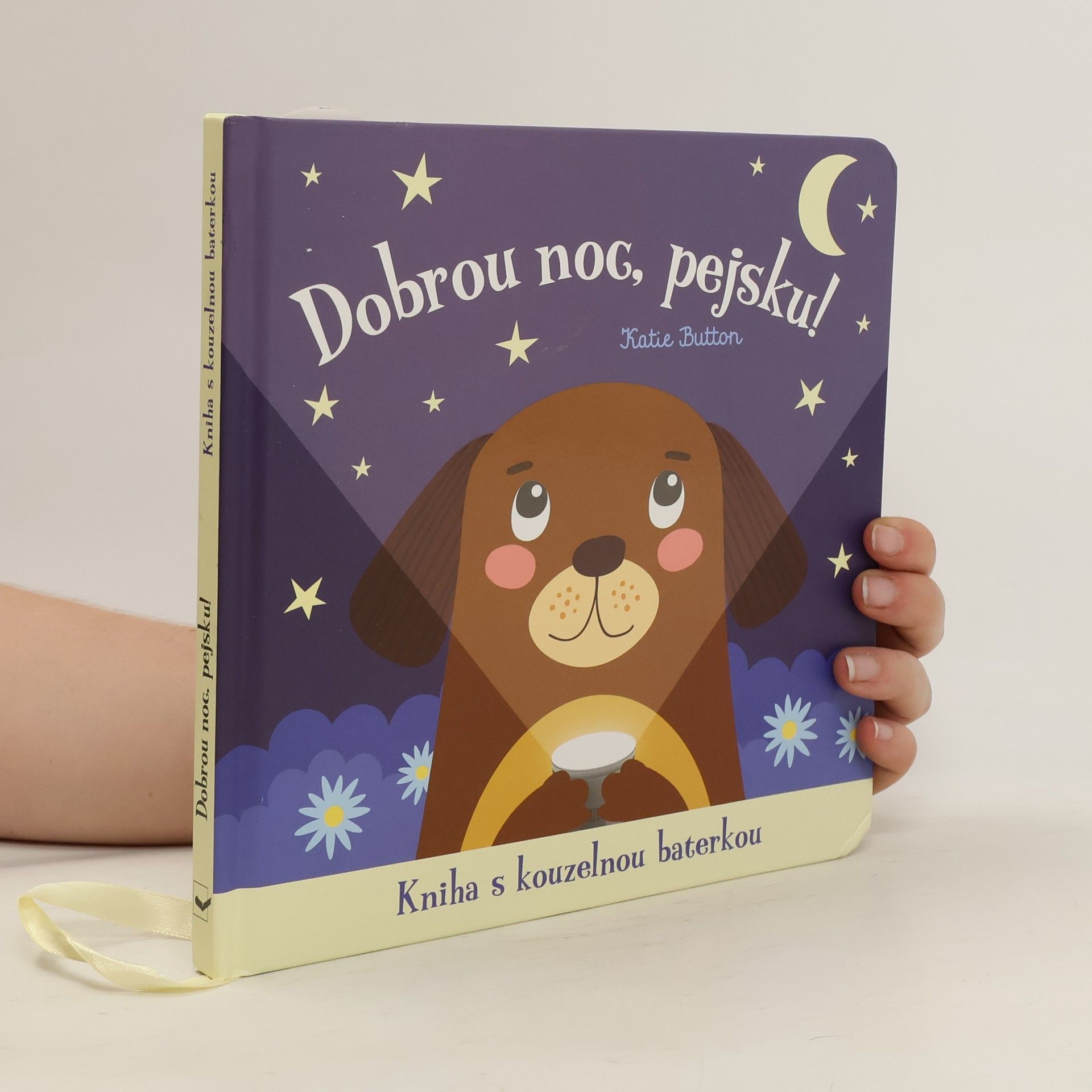 Katie Button Dobrou noc, pejsku! Kniha s kouzelnou baterkou