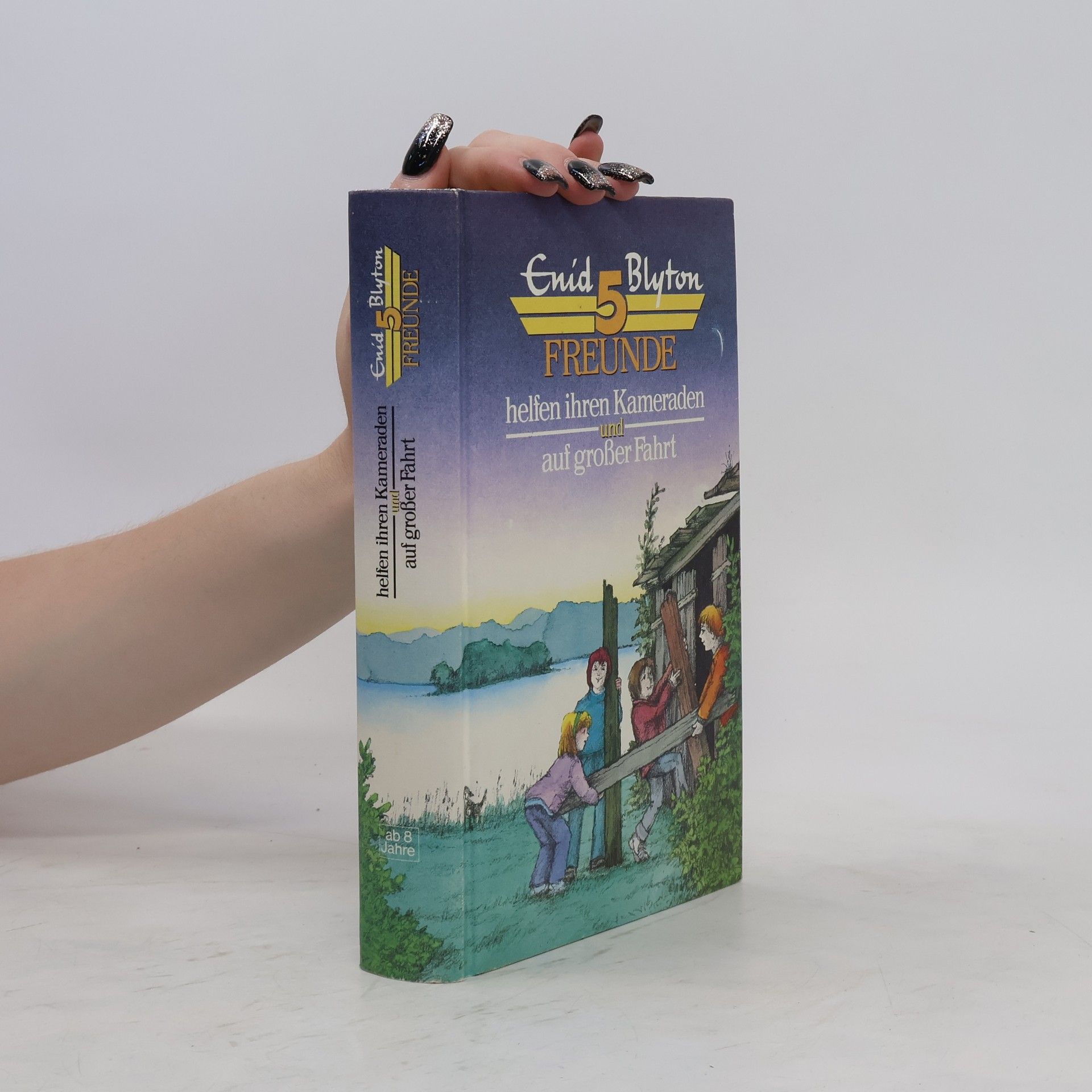 Enid Blyton Fünf Freunde helfen ihren Kameraden und auf grosser Fahrt