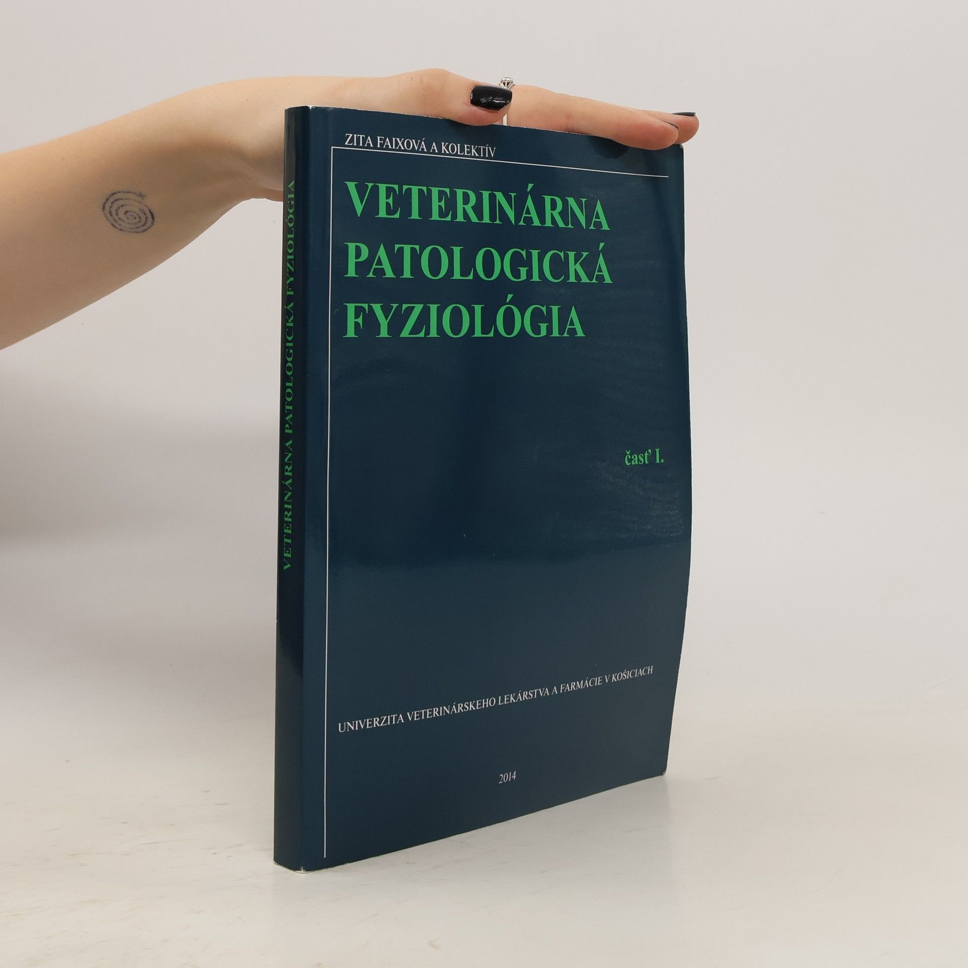 Collectif d'auteurs Veterinárna patologická fyziológia. Čásť 1