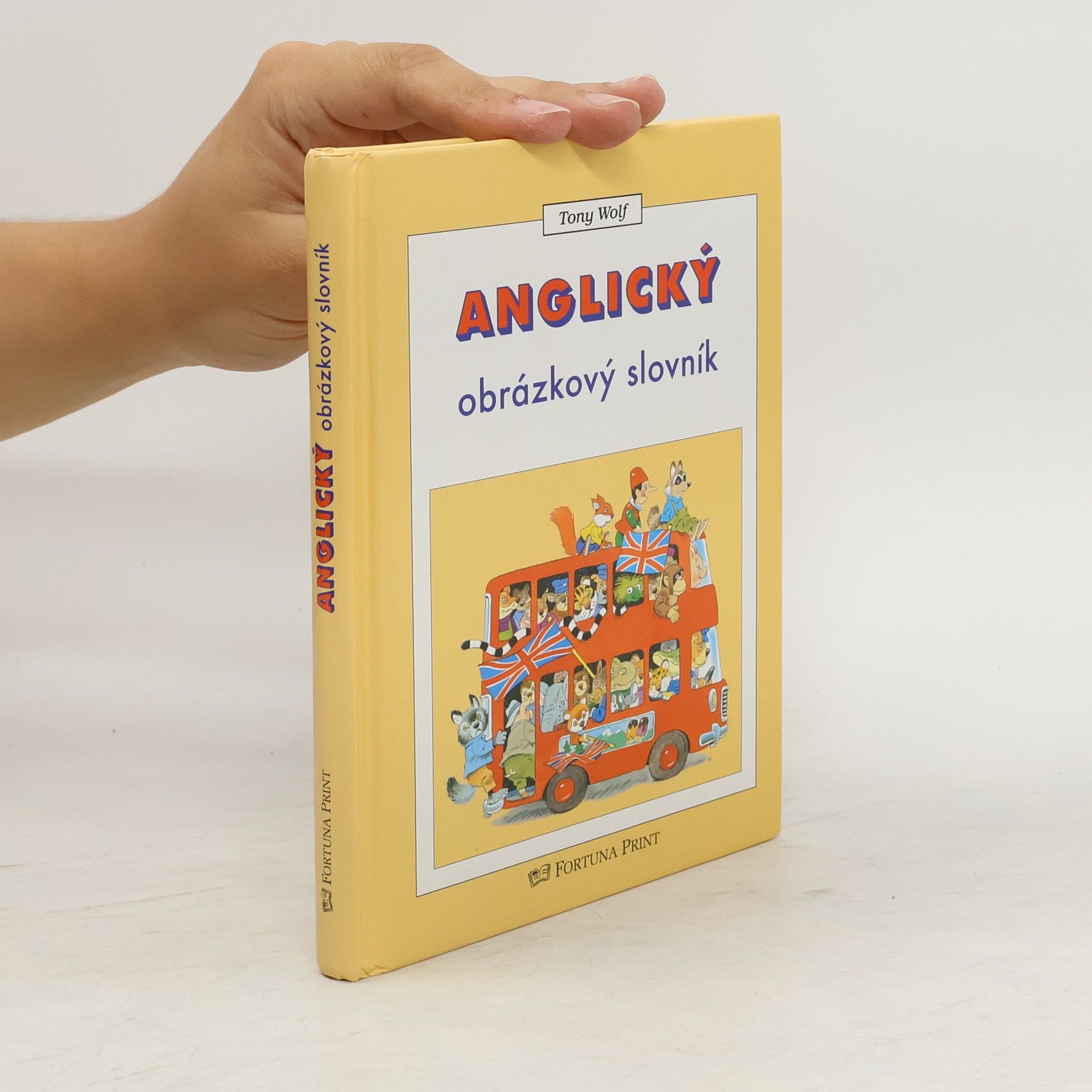 Tony Wolf Anglický obrázkový slovník