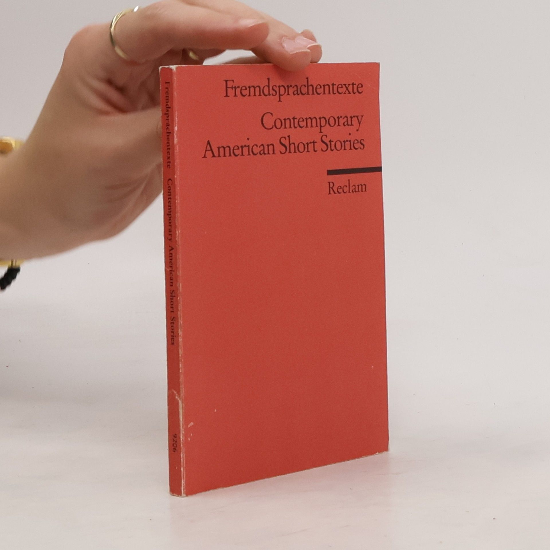 Hans-Heinrich Rudnick Contemporary American Short Stories