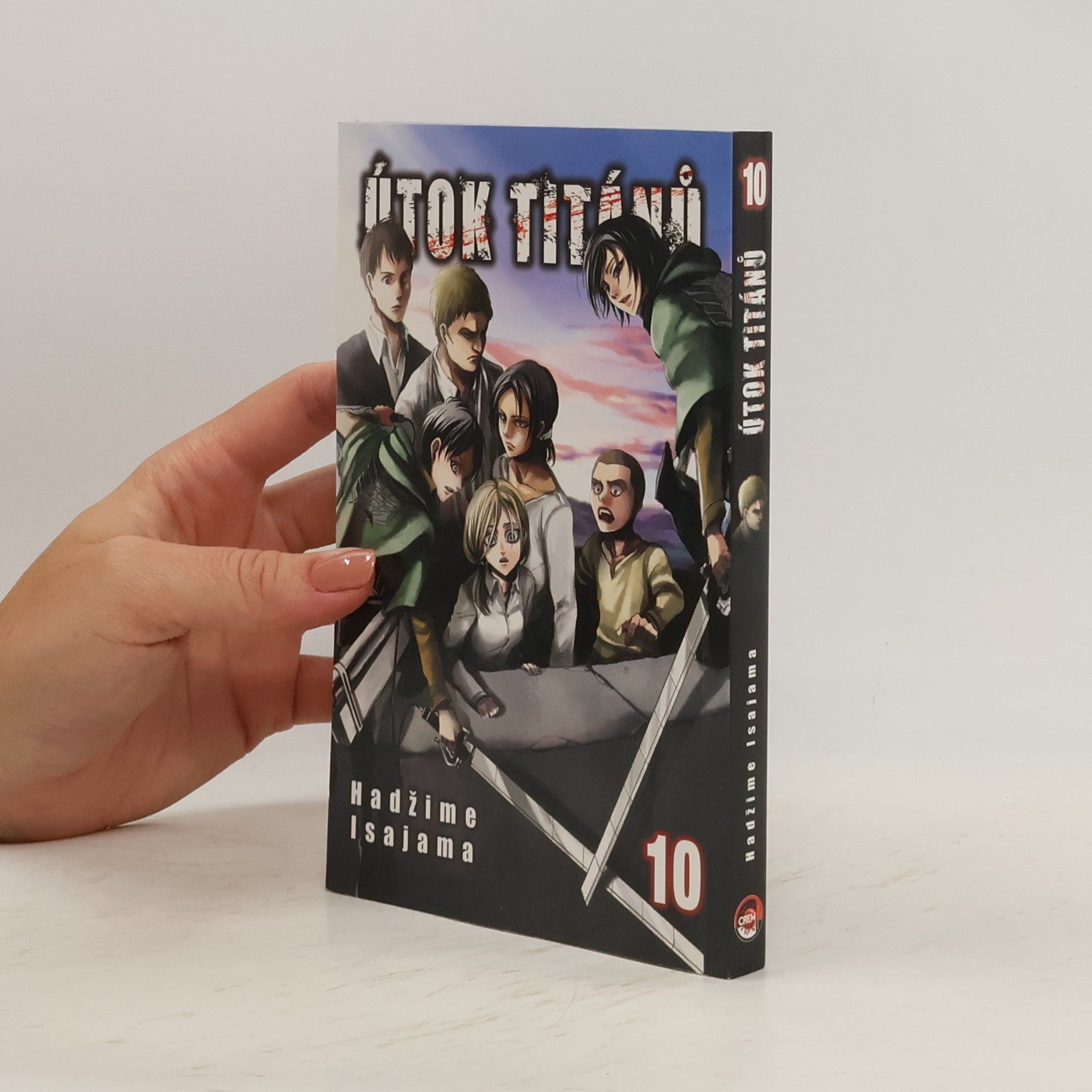 Hajime Isayama Útok titánů. 10
