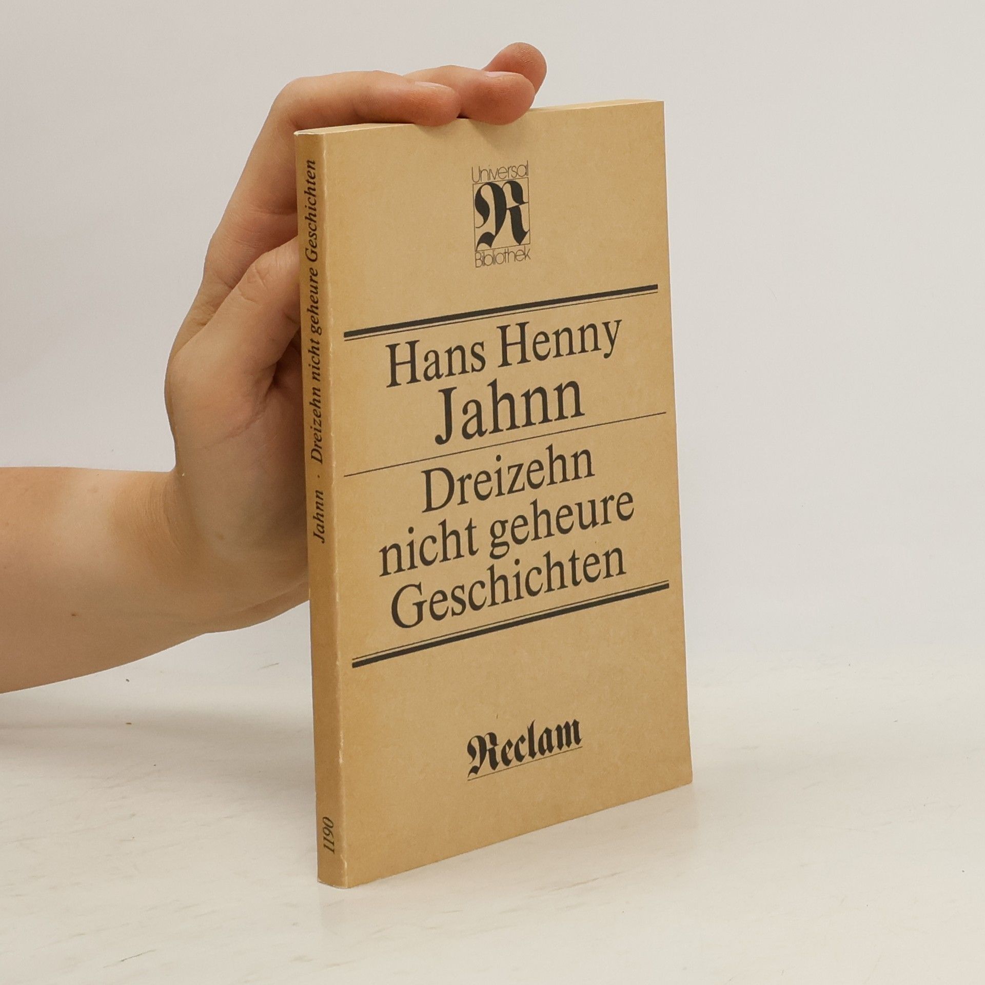 Hans Henny Jahnn Dreizehn nicht geheuere Geschichten