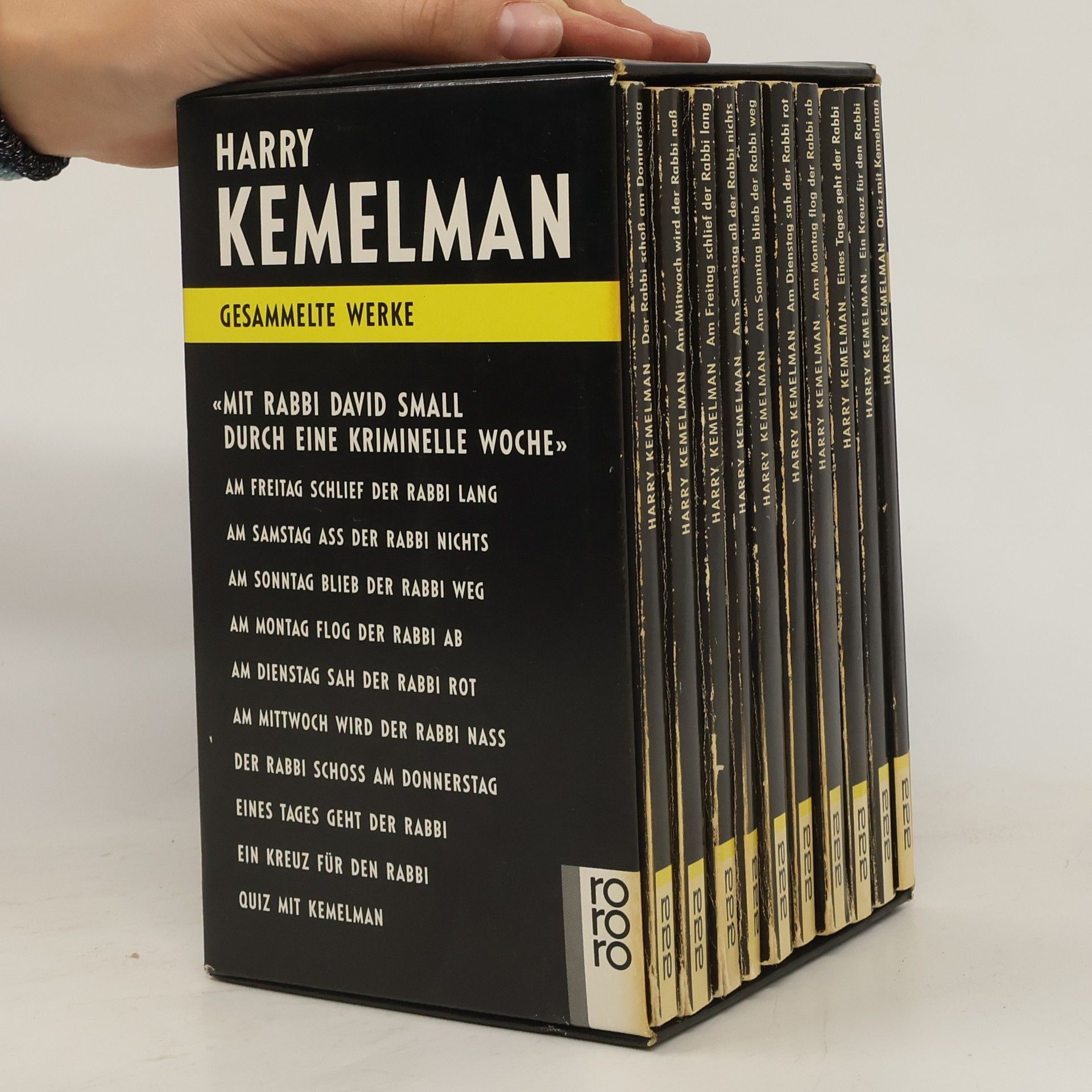 Harry Kemelman Gesammelte Werke
