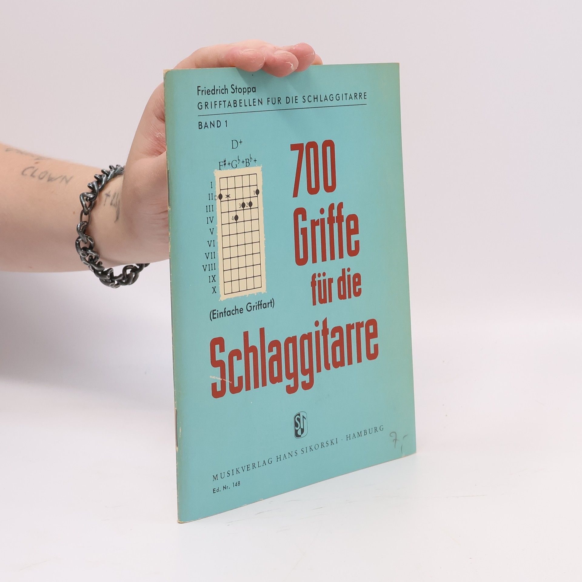 Friedrich Stoppa 700 Griffe für die Schlaggitarre