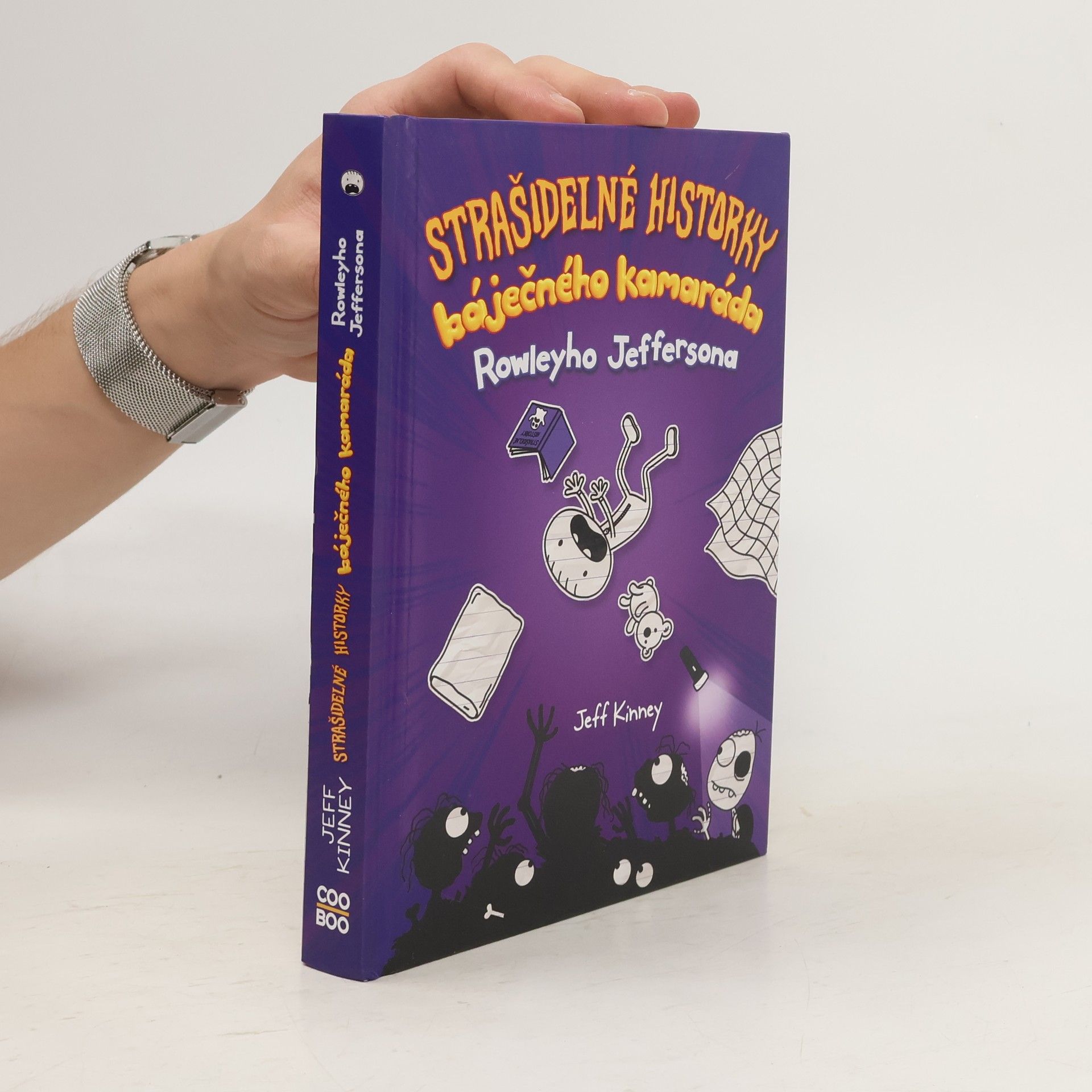Jeff Kinney Strašidelné historky báječného kamaráda Rowleyho Jeffersona