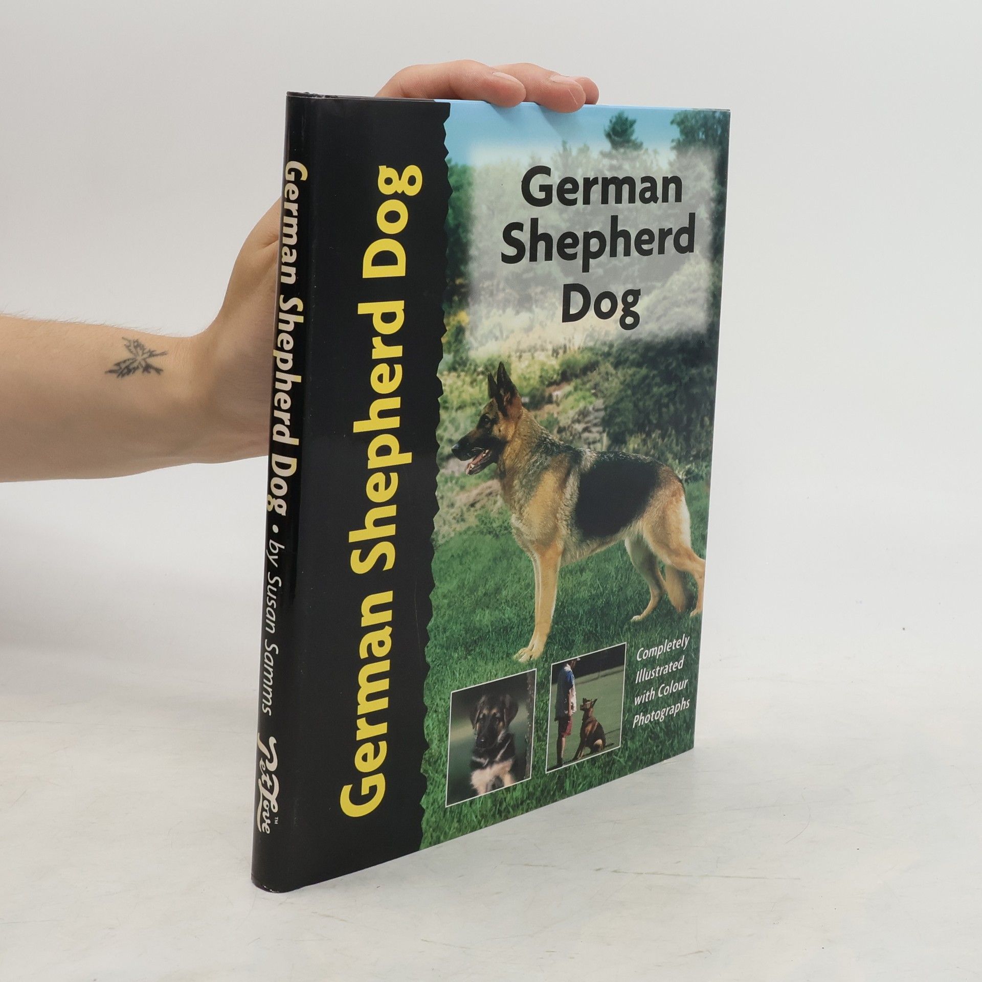 Susan Samms German shepherd dog