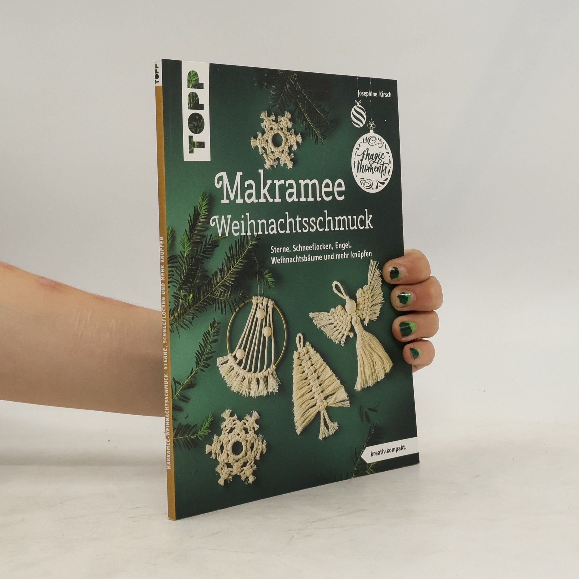 Josephine Kirsch Makramee-Weihnachtsschmuck