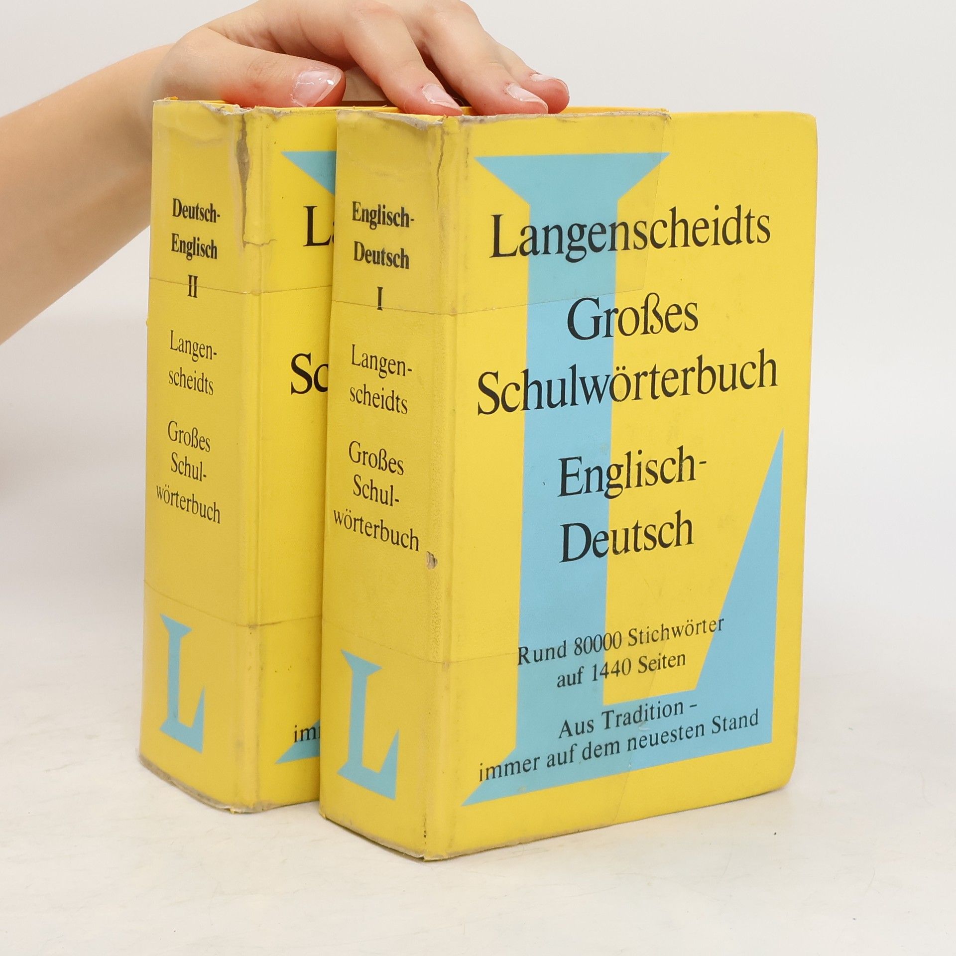 Autorenkollektiv Langenscheidts Grosses Schulwörterbuch Deutsch-English I-II
