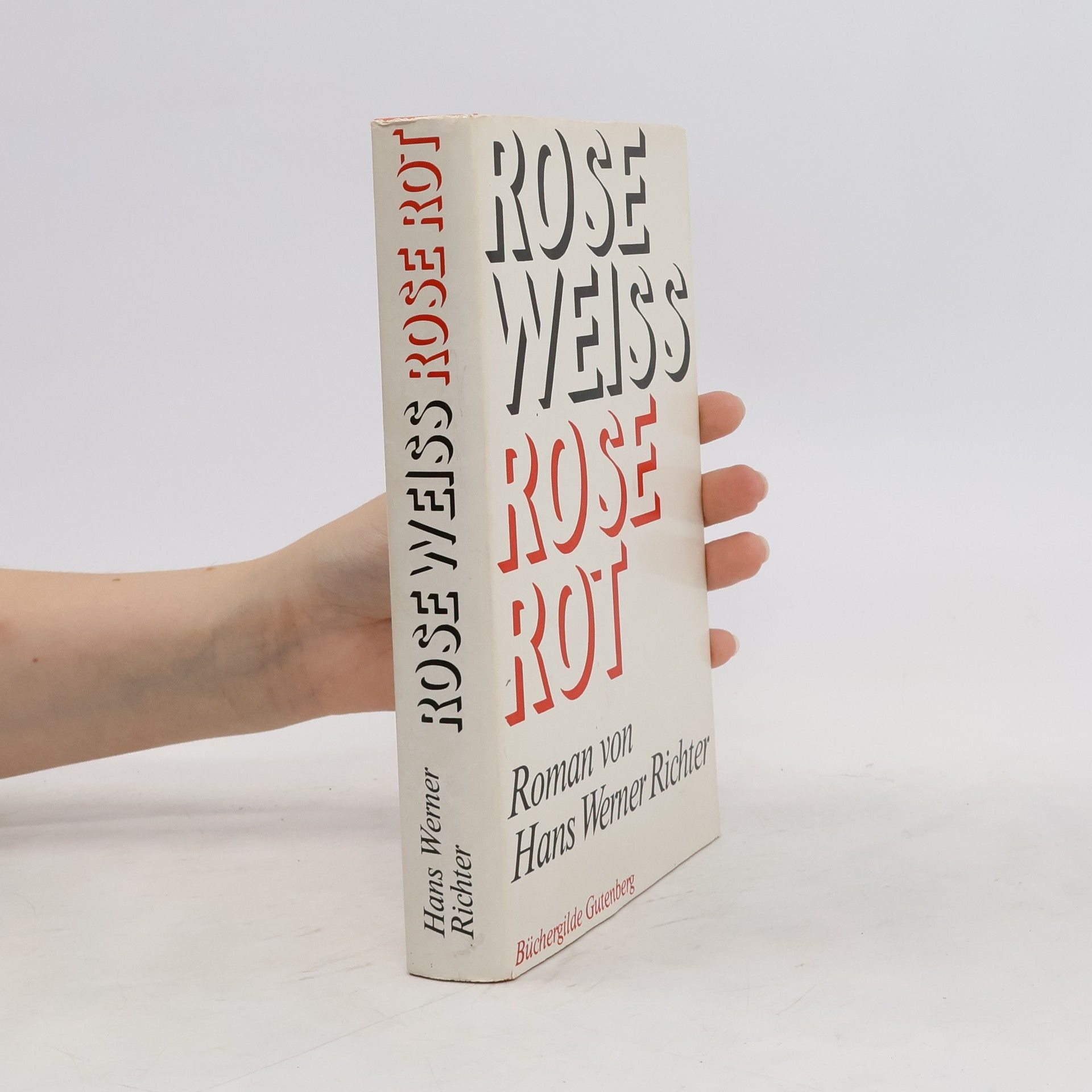 Hans Werner Richter Rose Weiss - Rose Rot