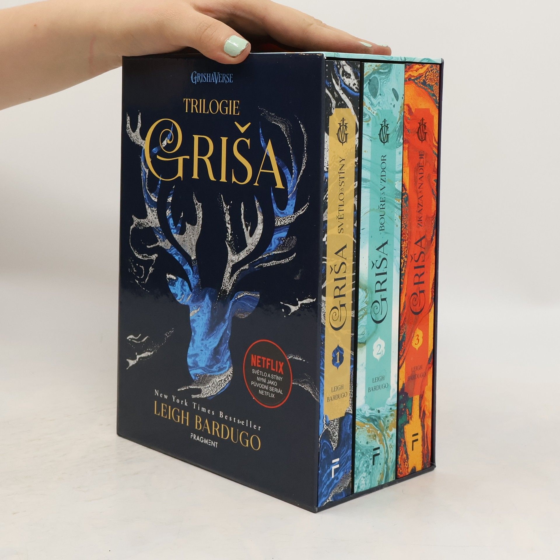 Leigh Bardugo Trilogie Griša (3 svazky, komplet, box)