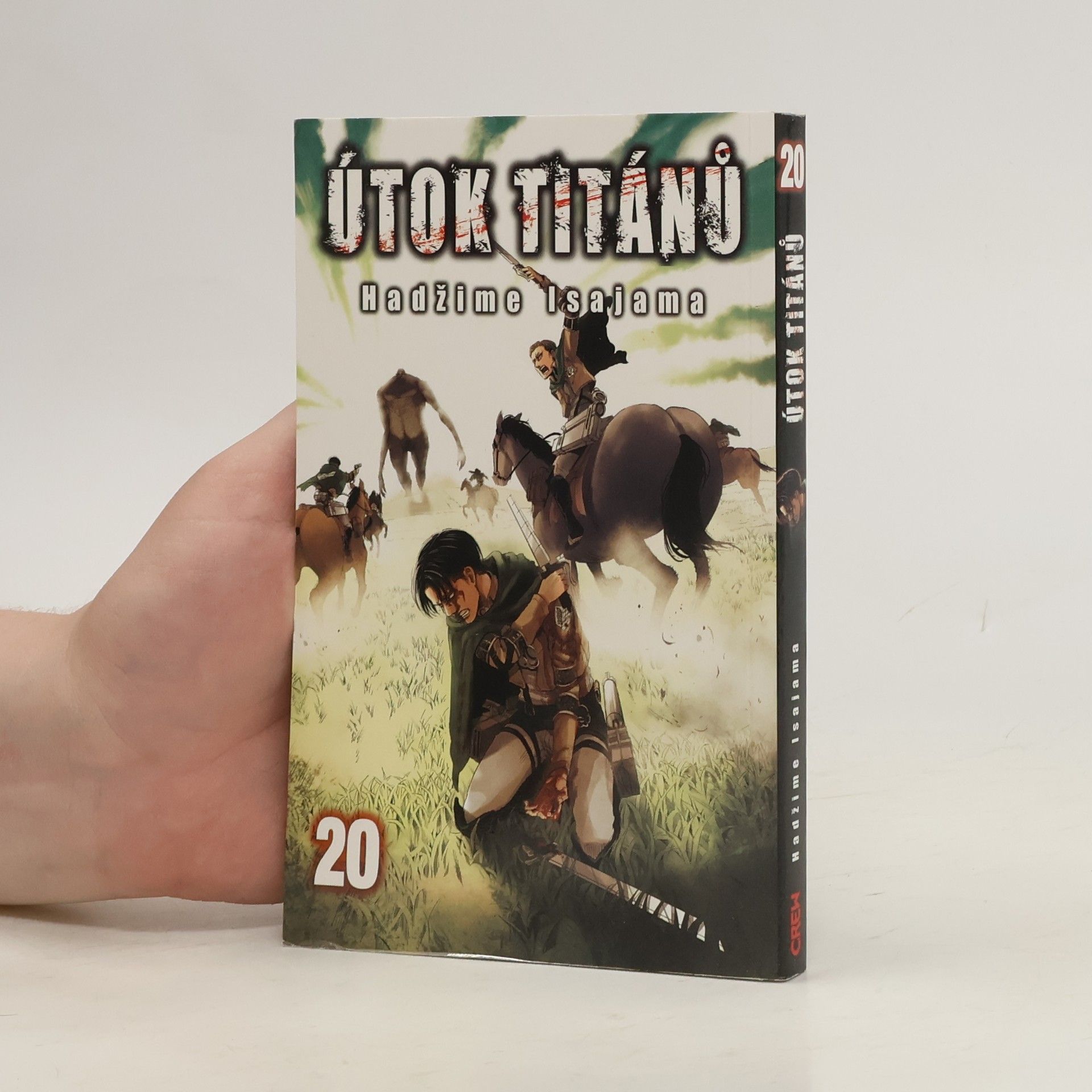 Hajime Isayama Útok titánů 20