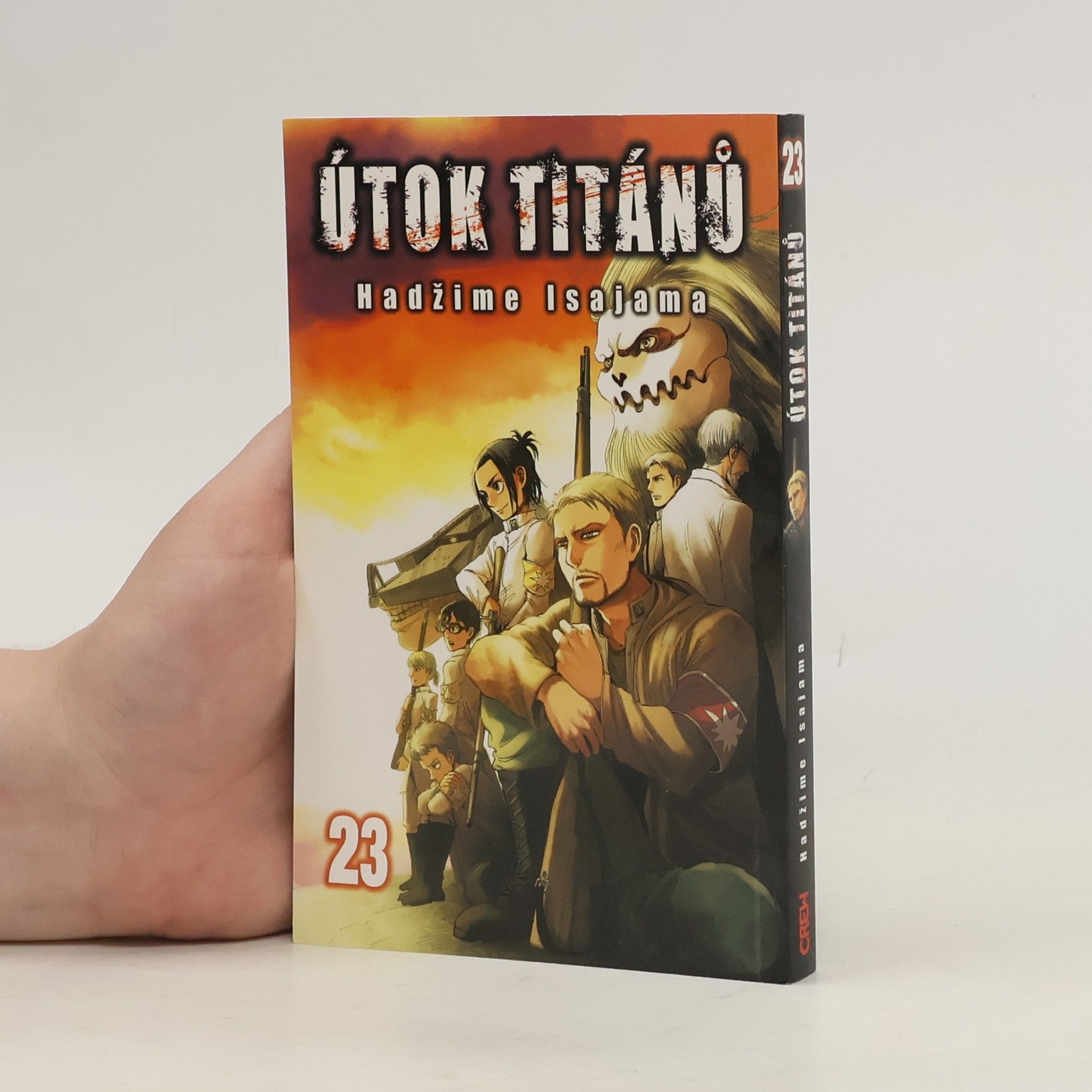 Hadžime Isajama Útok titánů 23