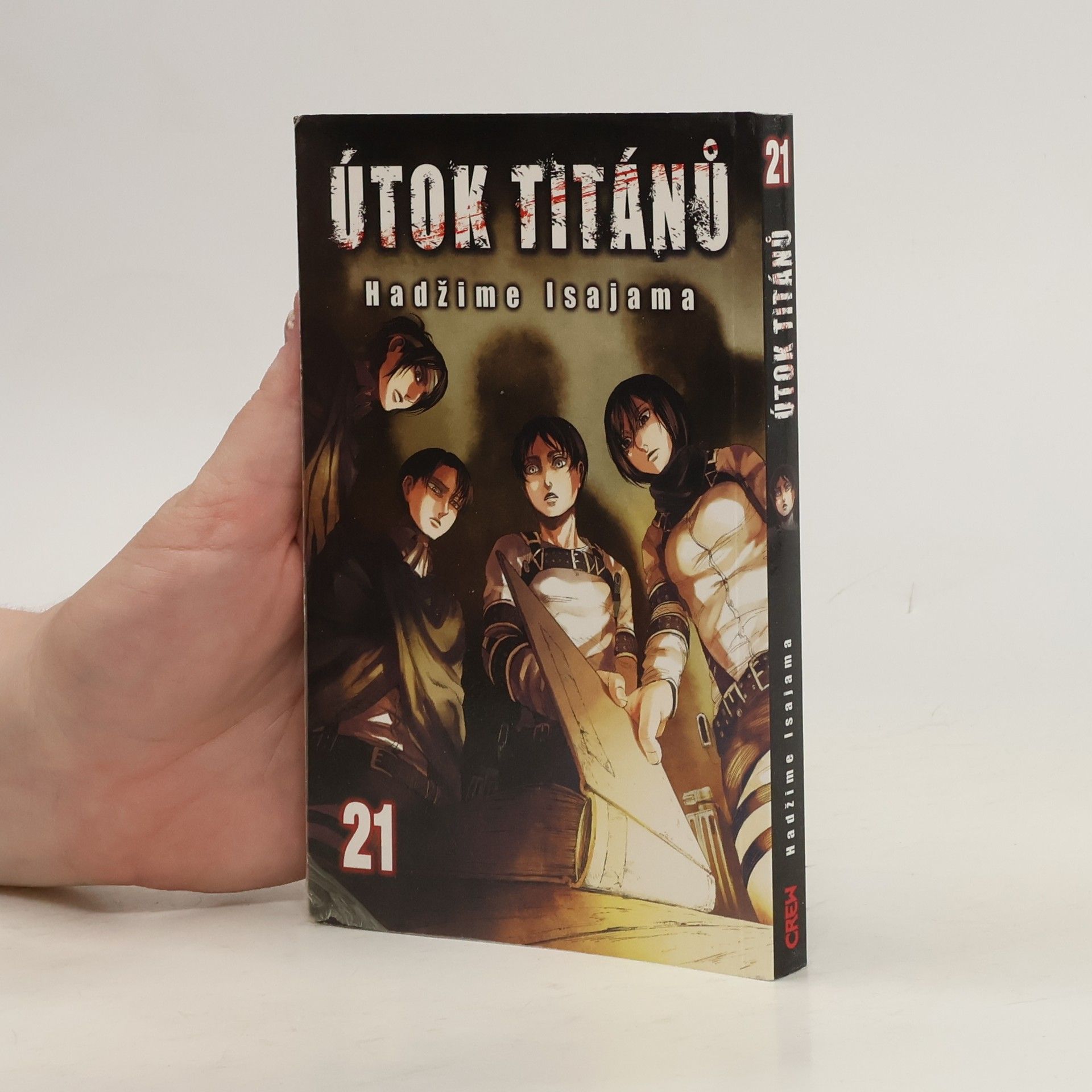 Hajime Isayama Útok titánů 21