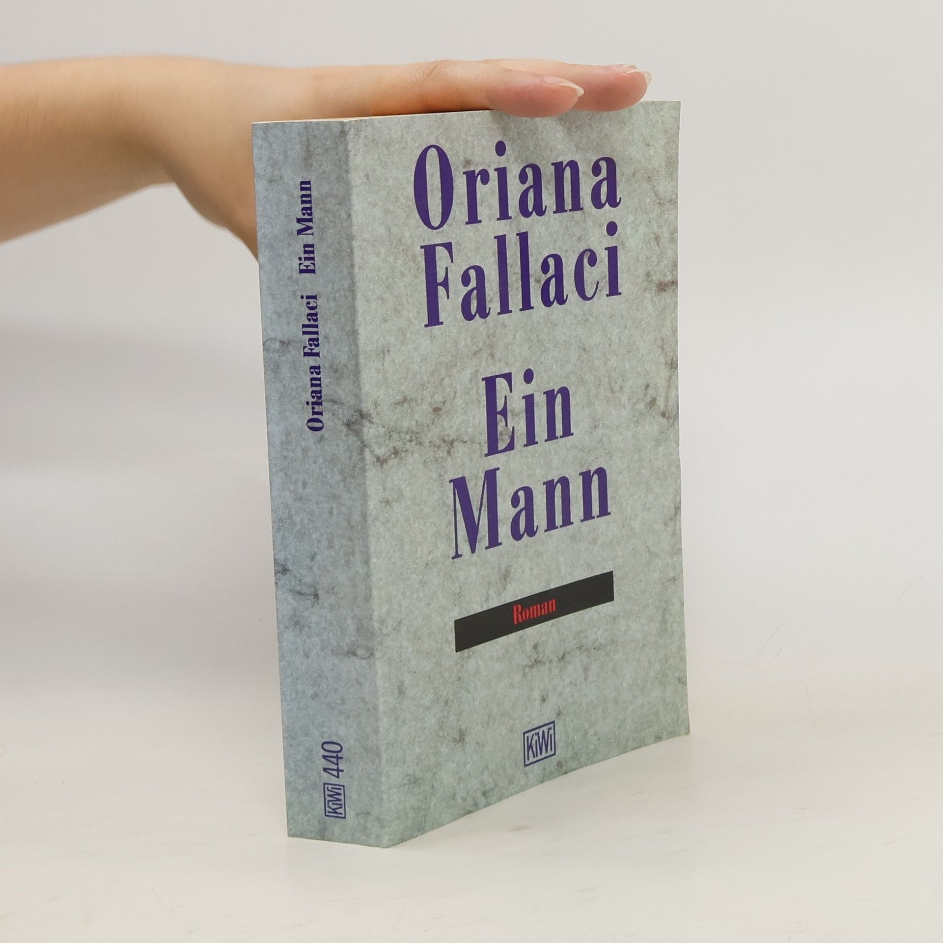Oriana Fallaciová Ein Mann