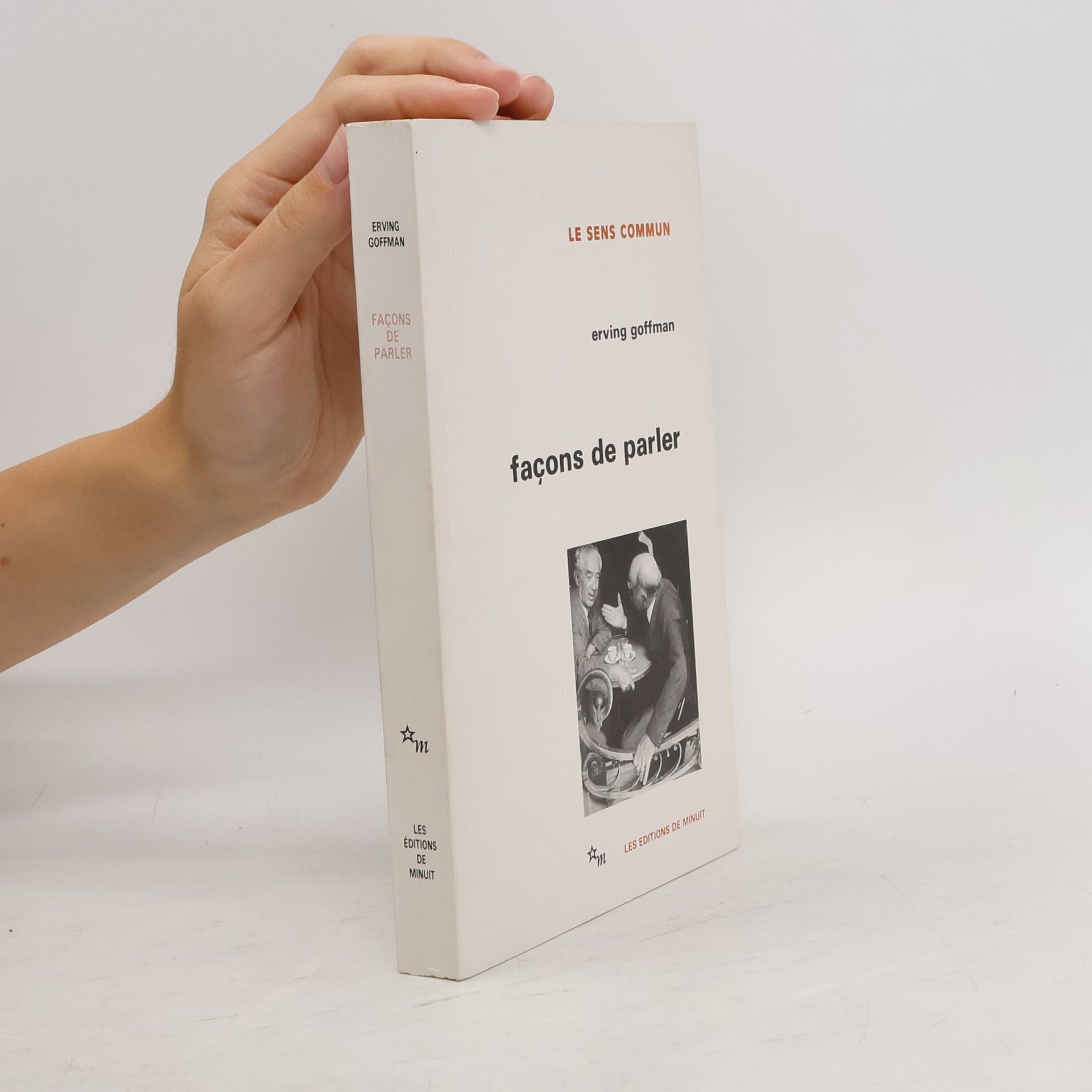 Erving Goffman Façons de parler