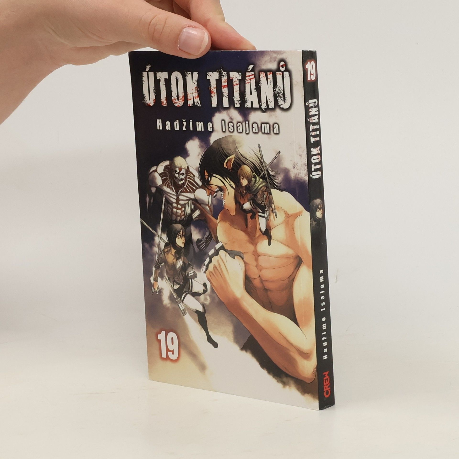 Hajime Isayama Útok titánů 19