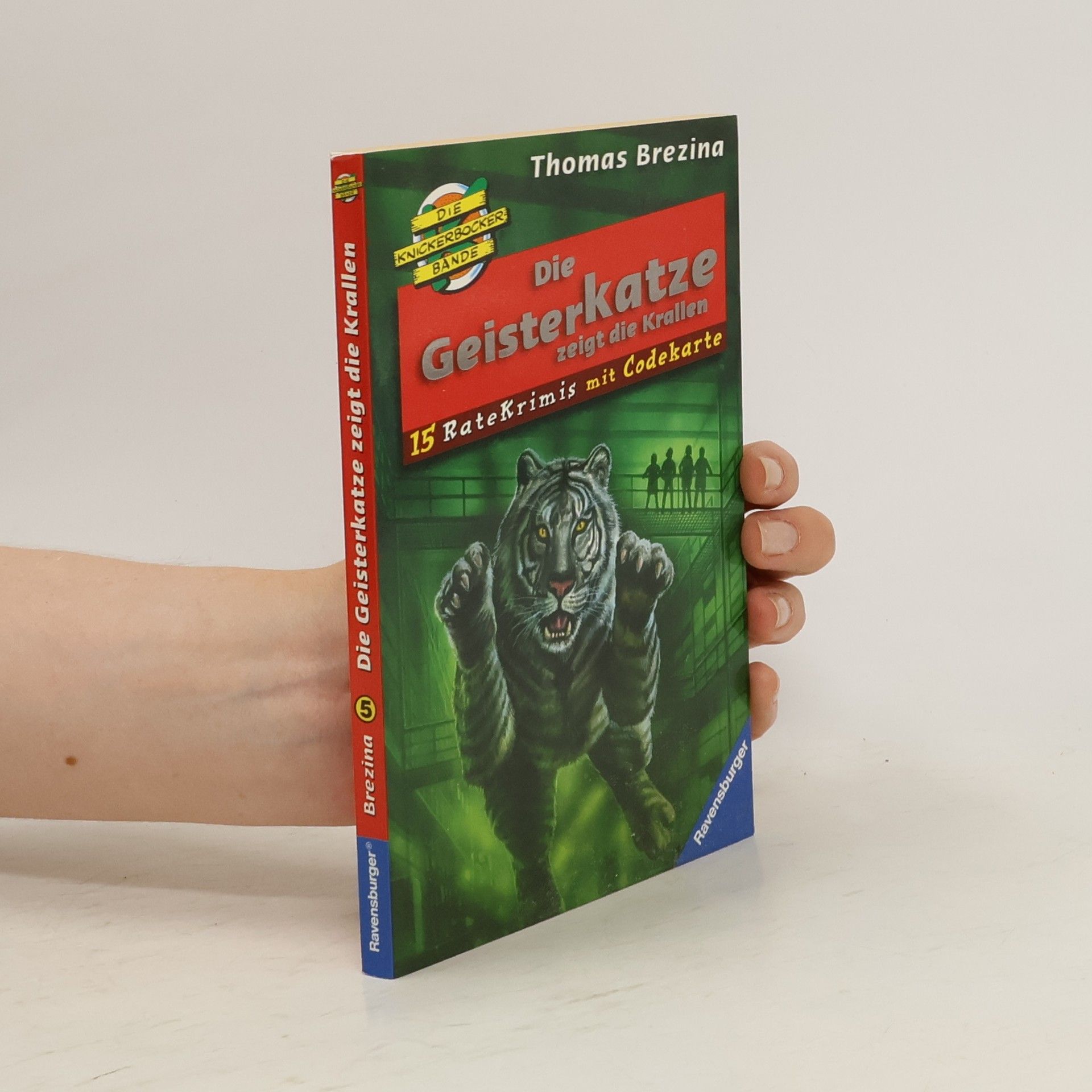 Thomas Brezina Die Geisterkatze zeigt die Krallen. 15 RateKrimis mit Codekarte