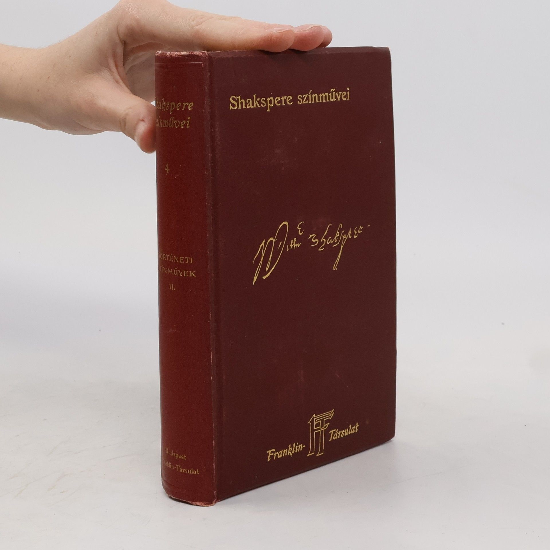 William Shakespeare Shakespeare összes színművek IV.
