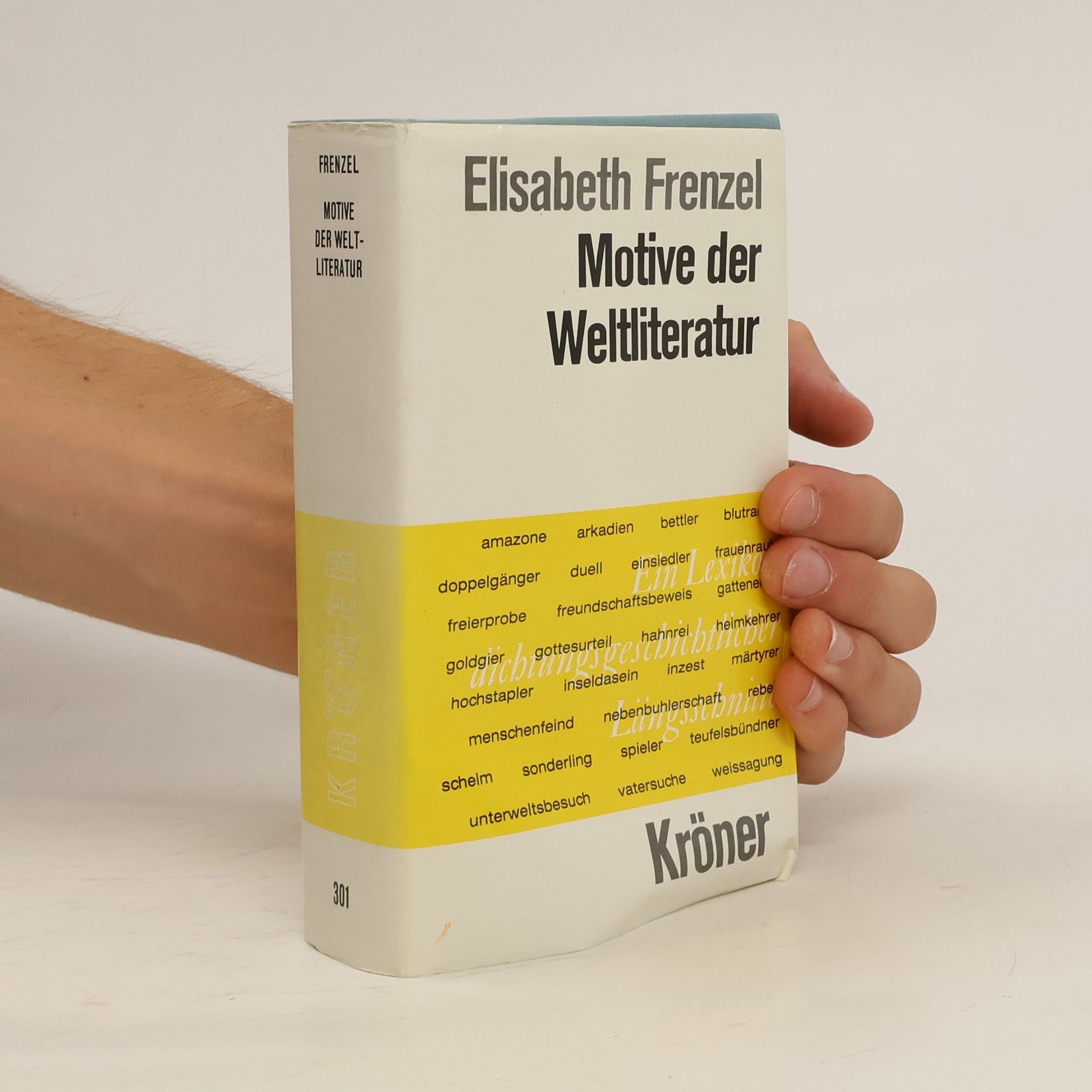 Elisabeth Frenzel Motive der Weltliteratur
