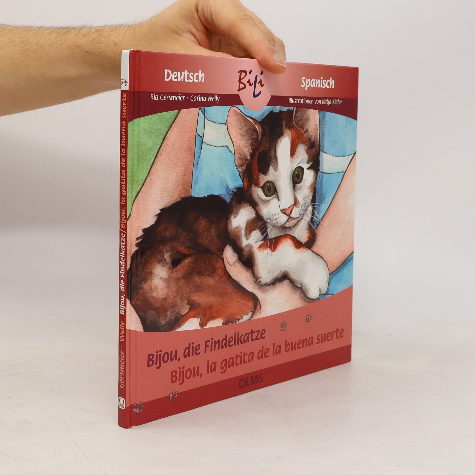 Ria Gersmeier Bijou, die Findelkatze. Bijou, la gatita de la buena suerte