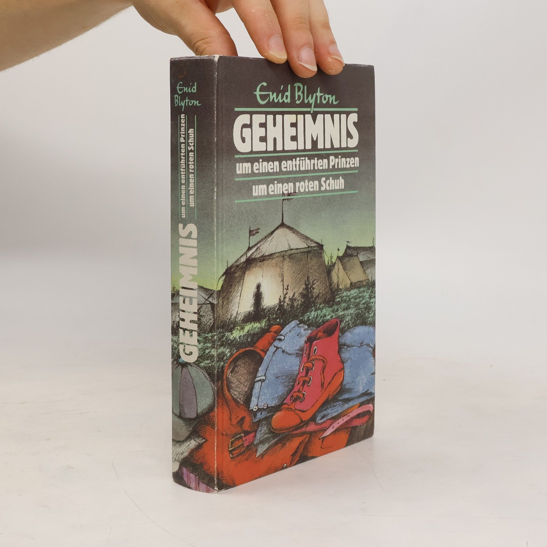 Enid Blyton Geheimnis um einen entführten Prinzen um einen roten Schuh