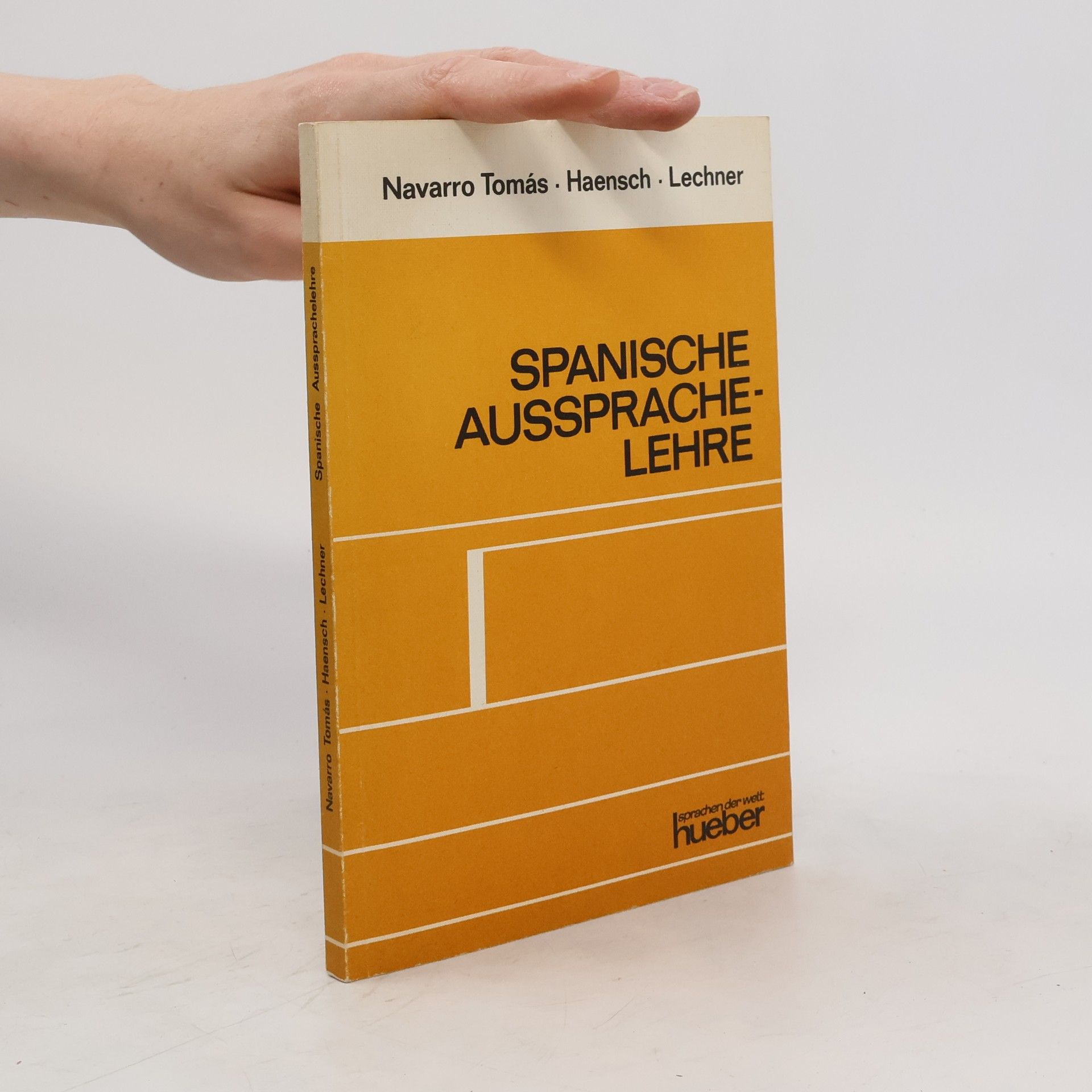 Tomás Navarro Spanische Aussprachelehre