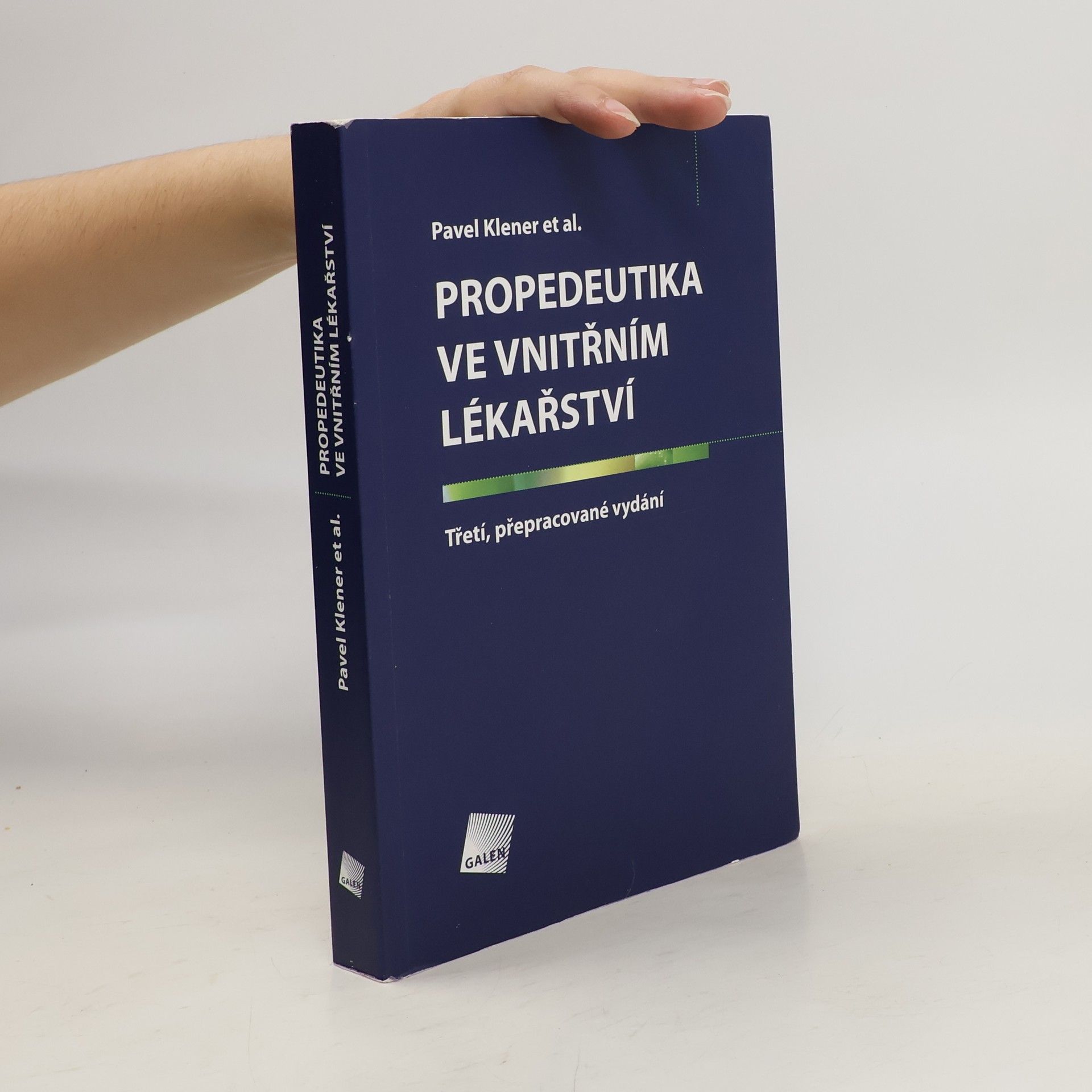 Pavel Klener Propedeutika ve vnitřním lékařství
